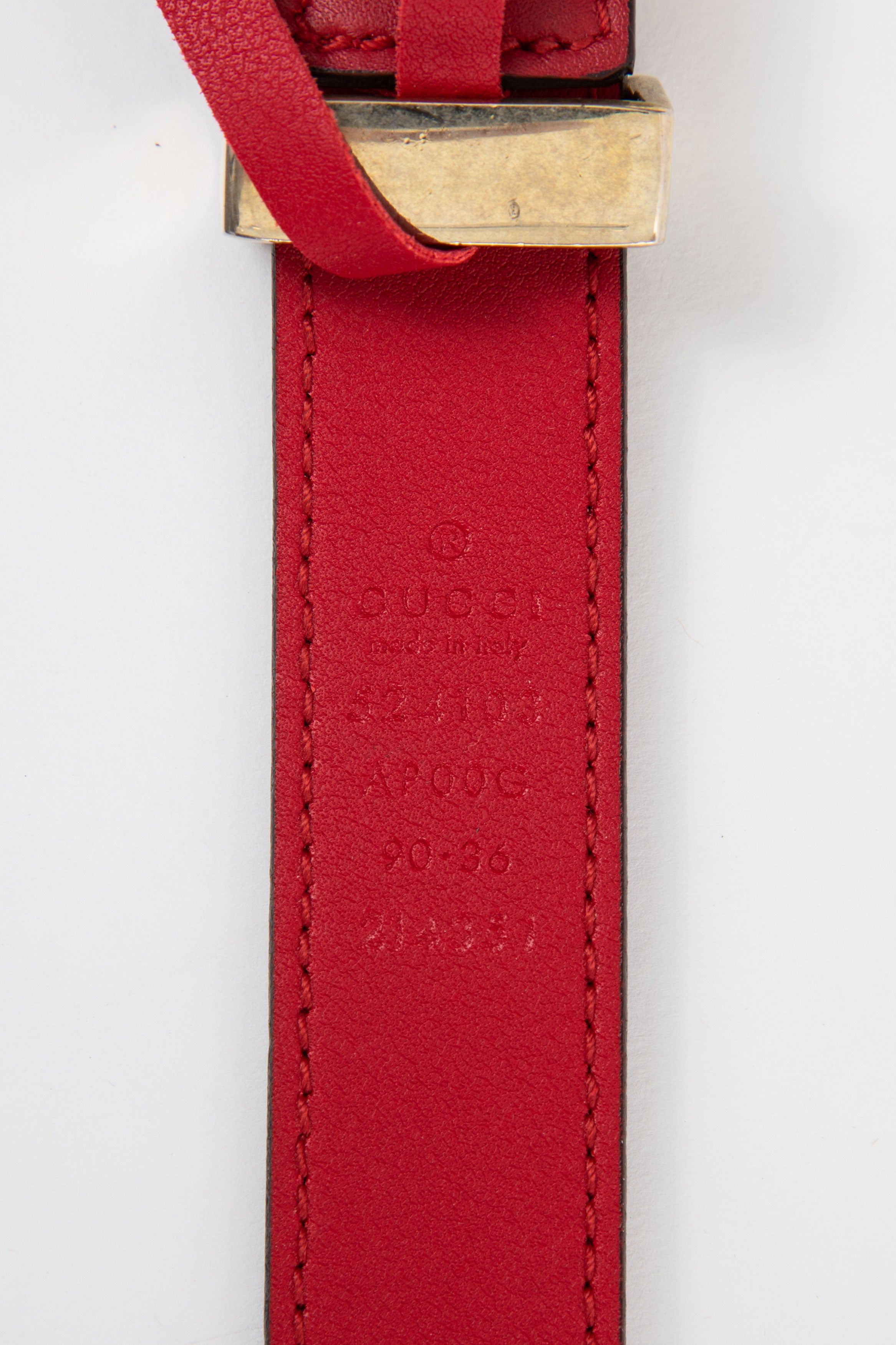 Gucci GG Marmont Leather Belt