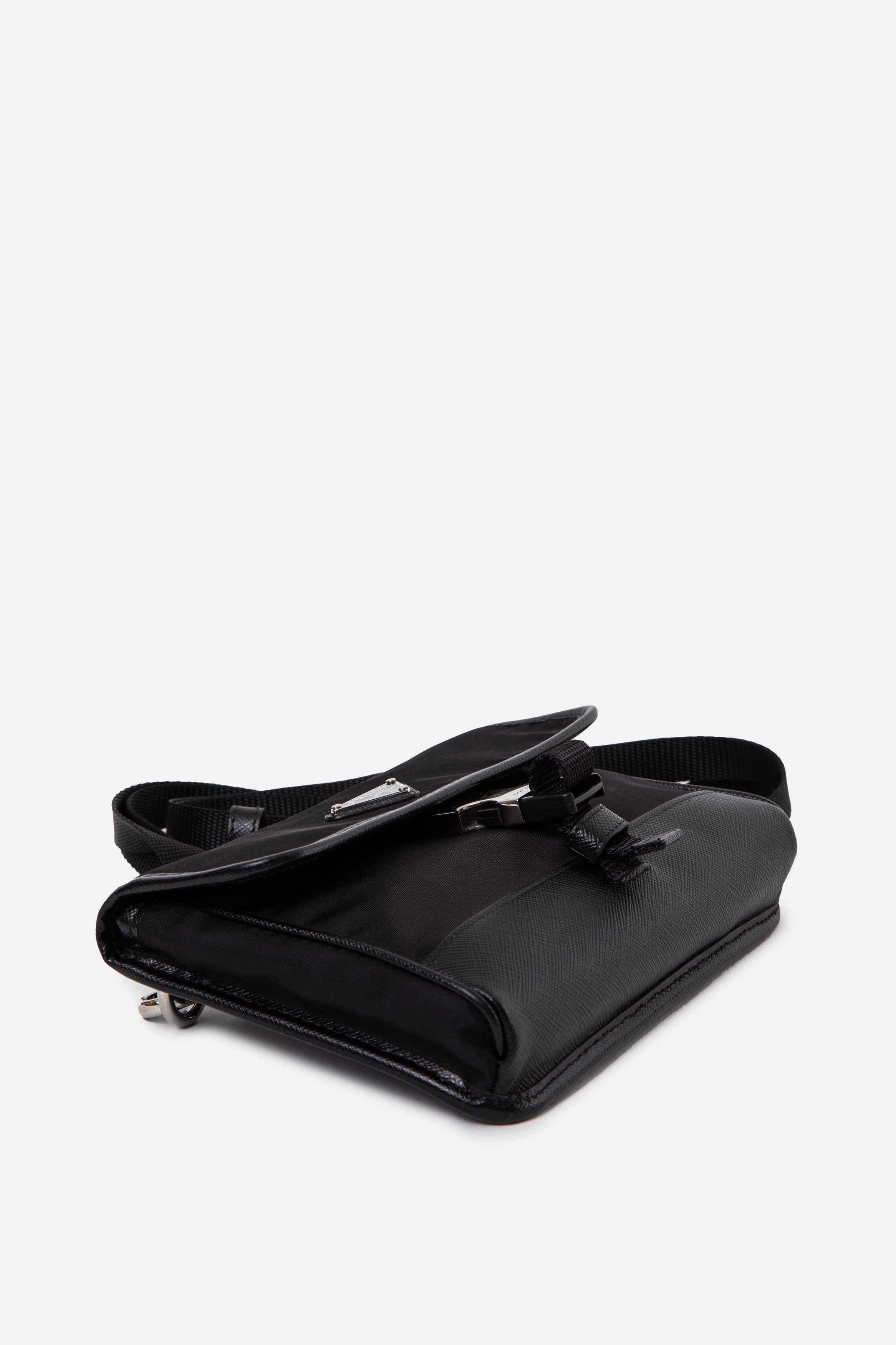 Prada Re-Nylon and Saffiano Leather Smartphone Holder