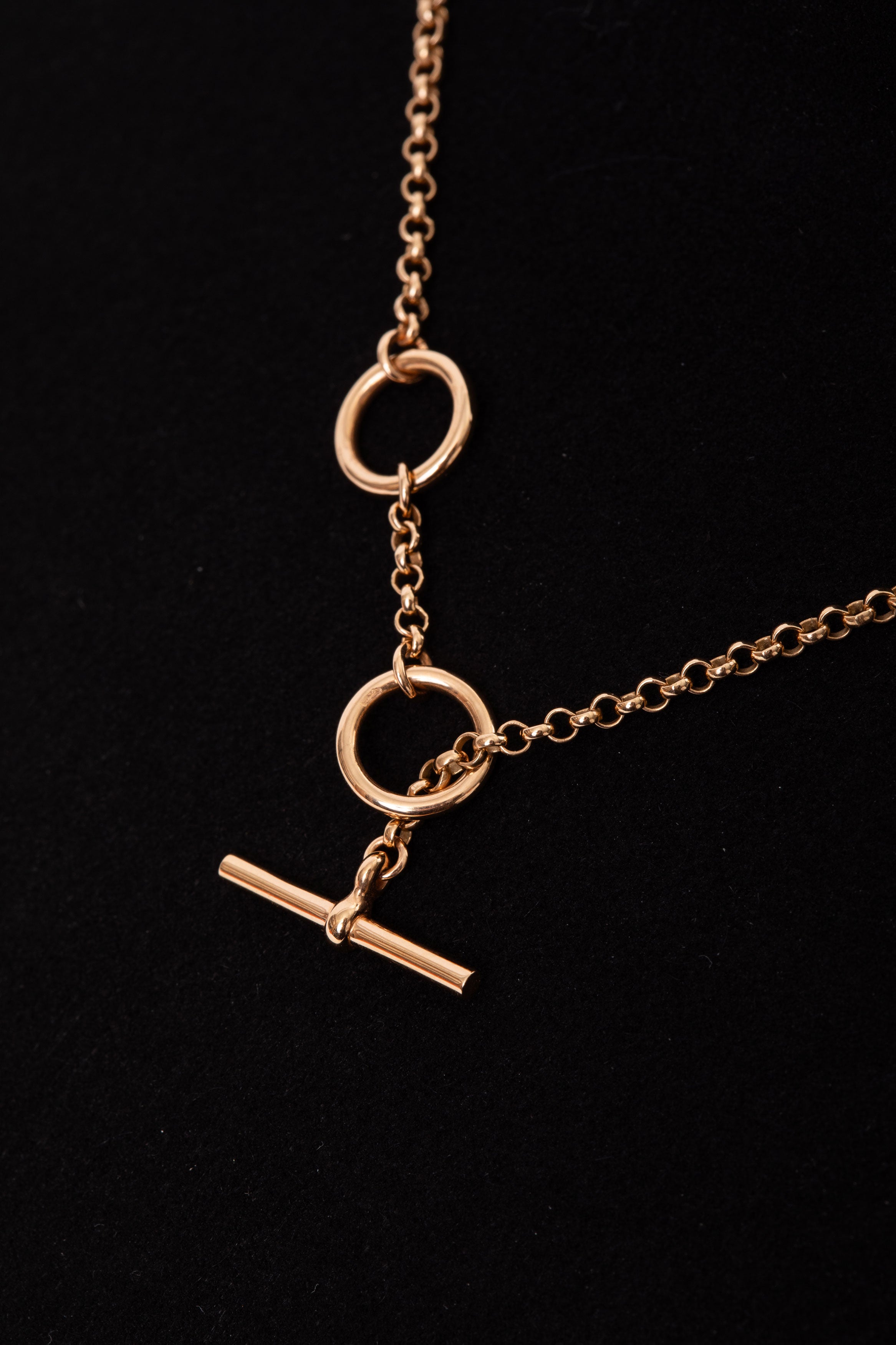 Hermès 18K Rose Gold Diamond Ex-Libris Pendant Necklace