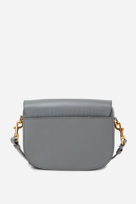 Christian Dior 2020 Grey Box Calfskin Medium Bobby Bag