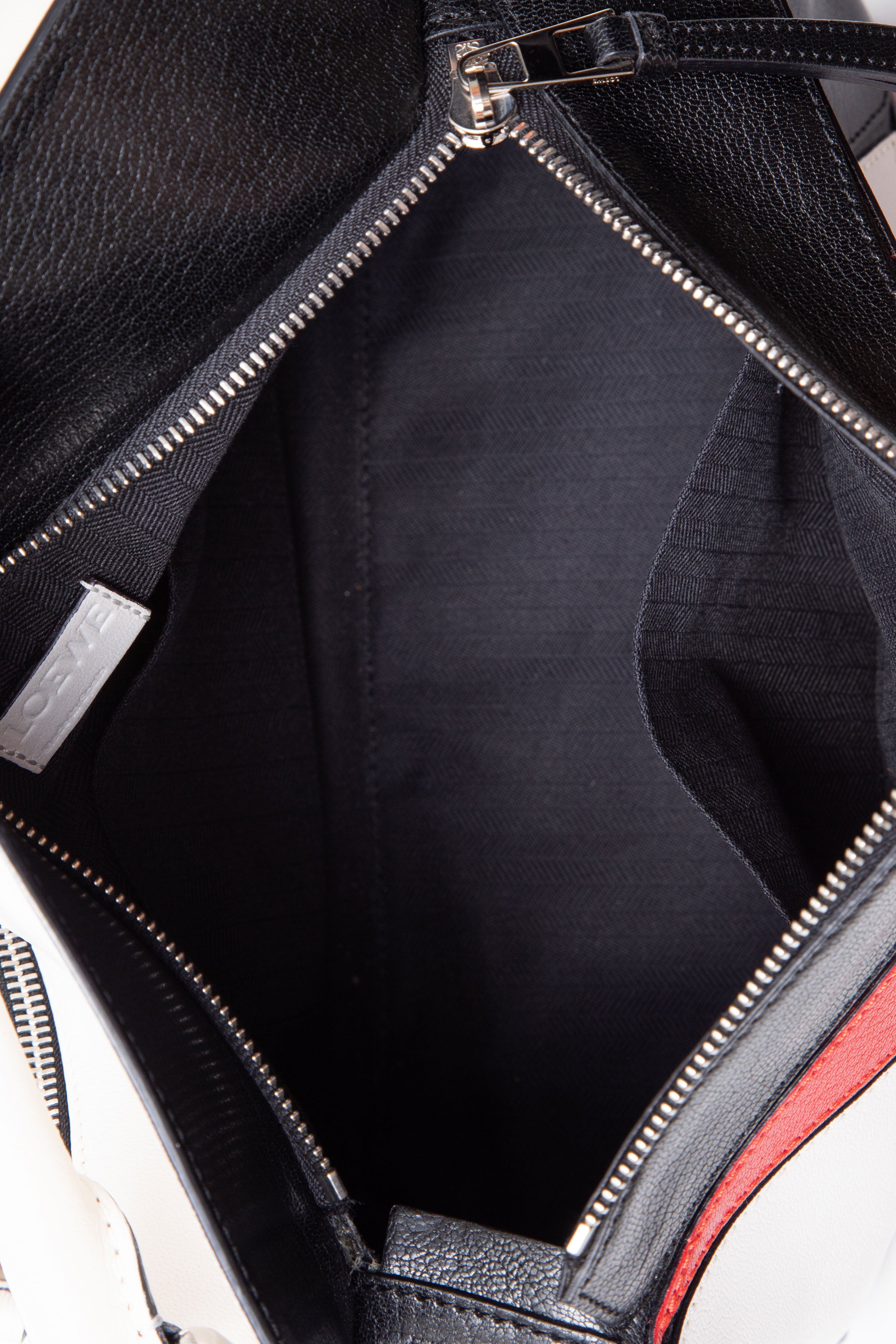 Loewe 2016 Multicolor Calfskin Medium Puzzle Bag With Strap