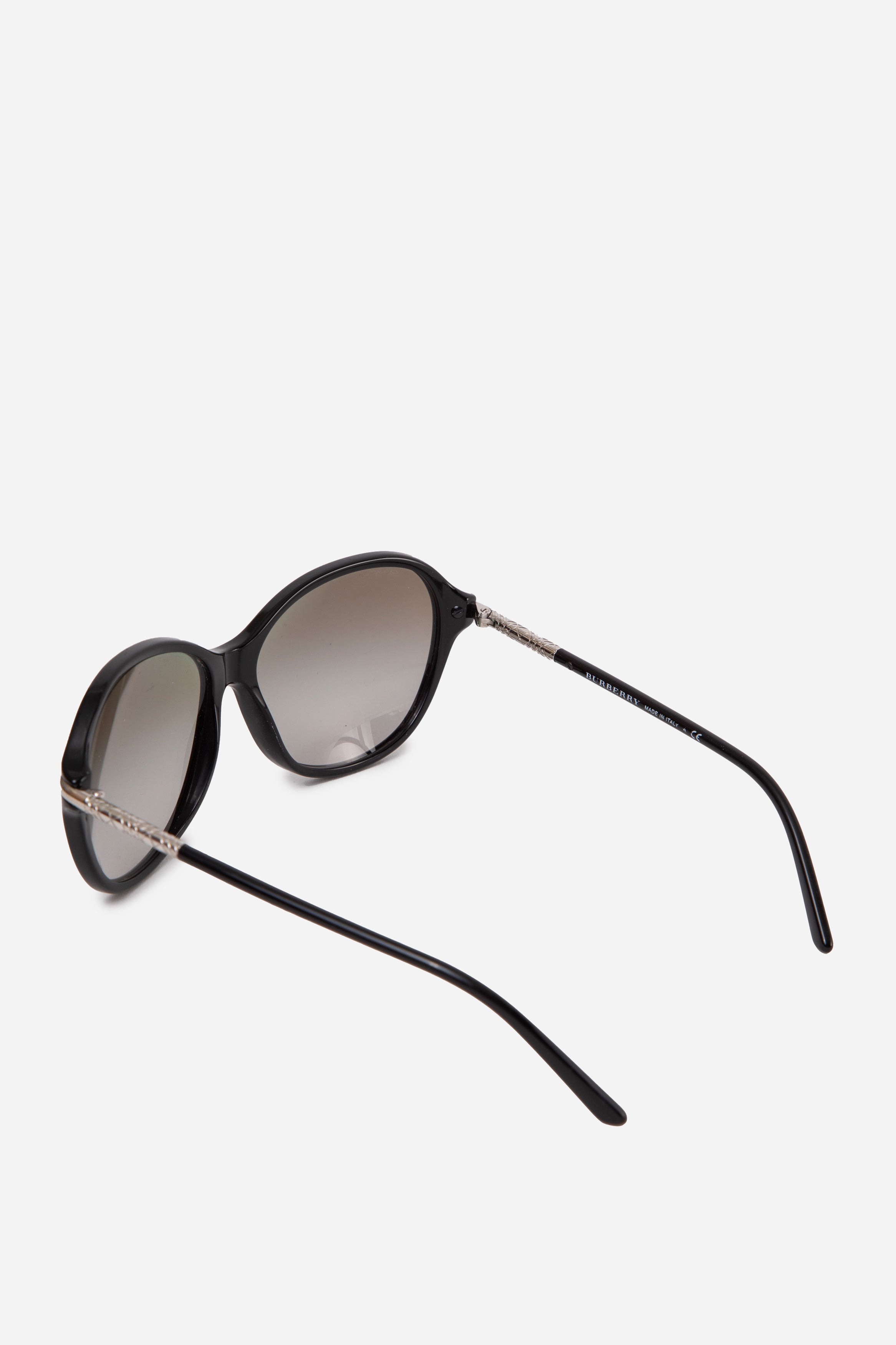 Burberry Black Aviator Sunglasses