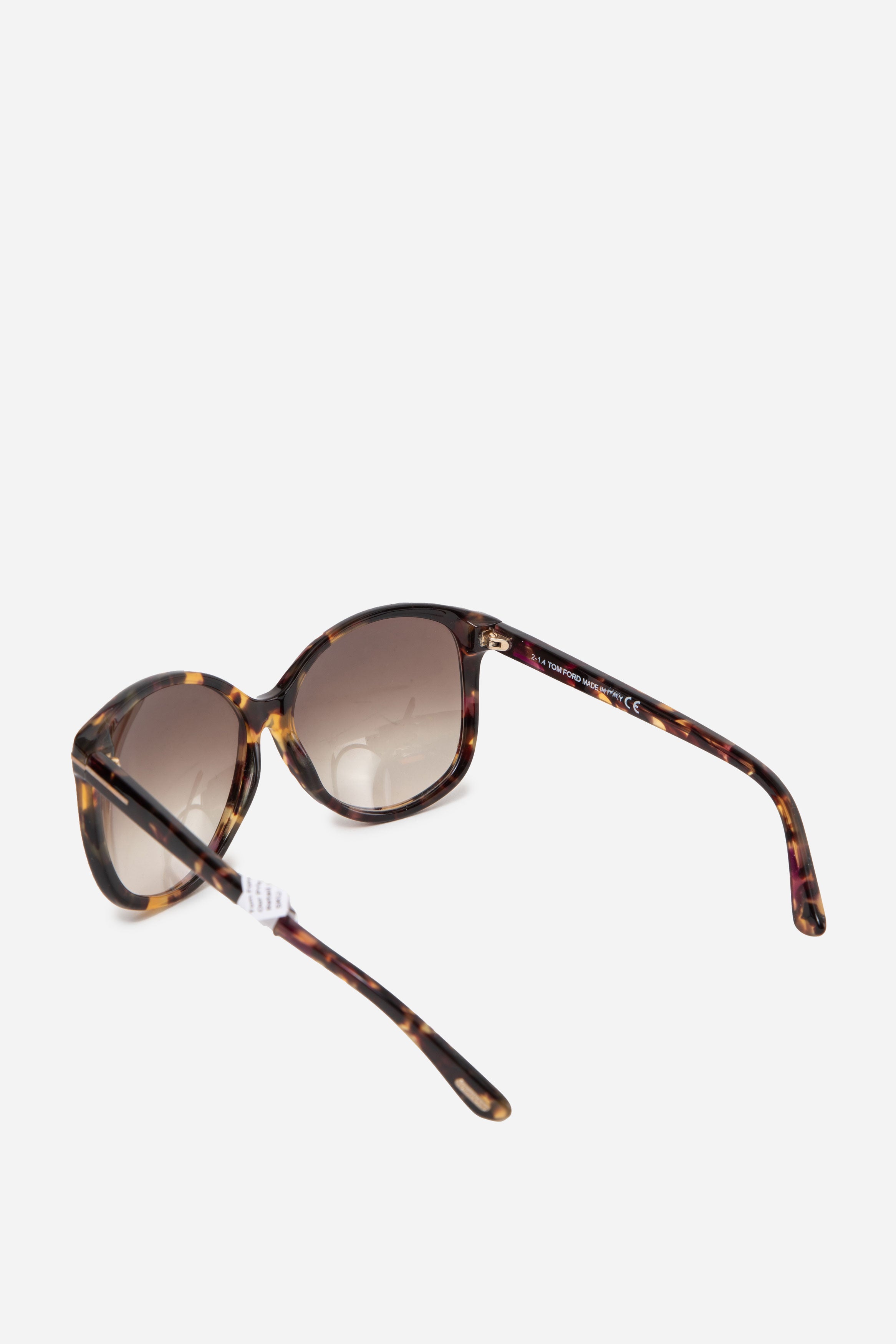 Tom Ford Oversized Tortoise Acetate Sunglasses