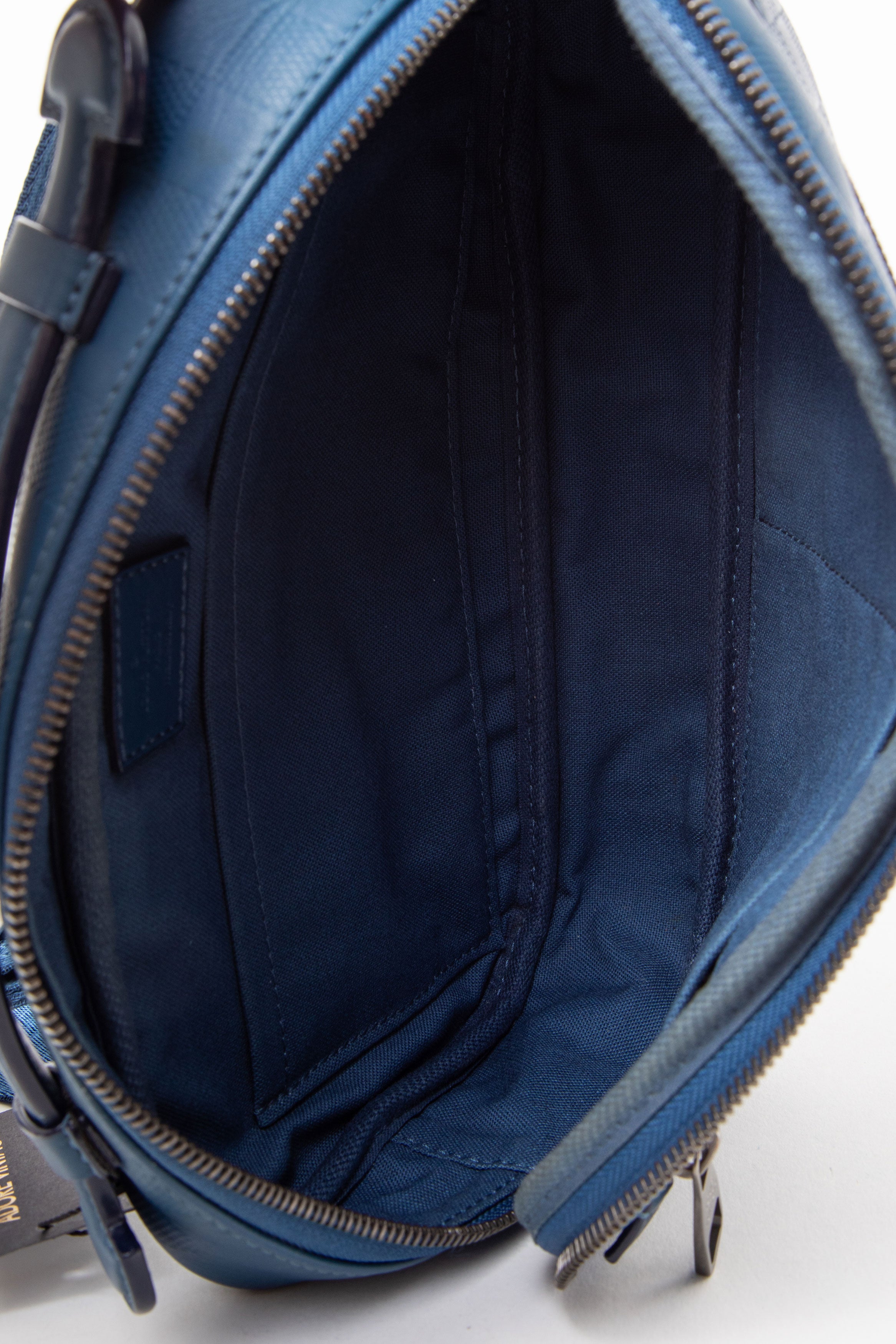 Louis Vuitton Damier Infini Ambler Belt Bag Blue