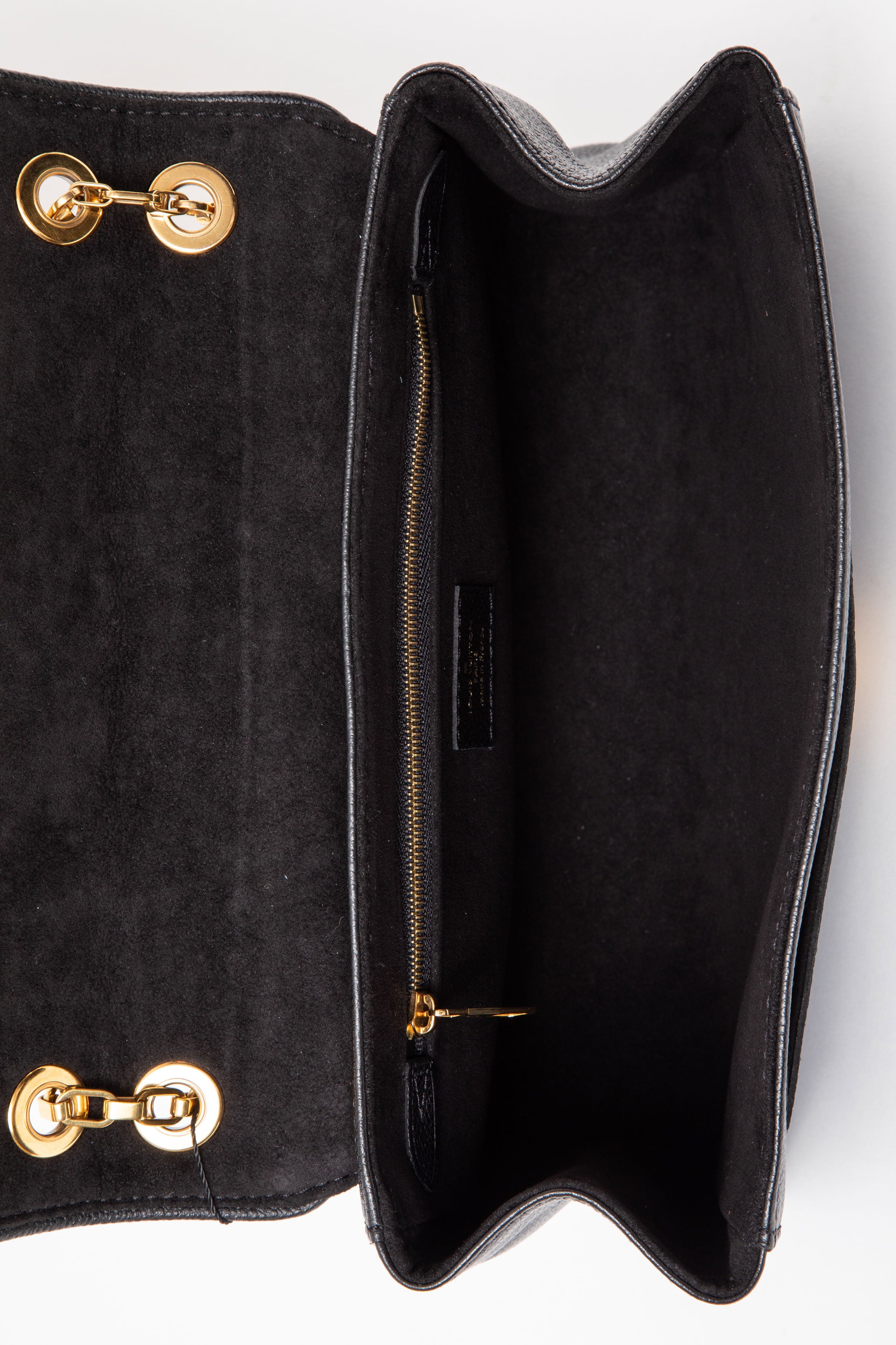 Louis Vuitton Empreinte Saint Germain PM Black Shoulder Bag