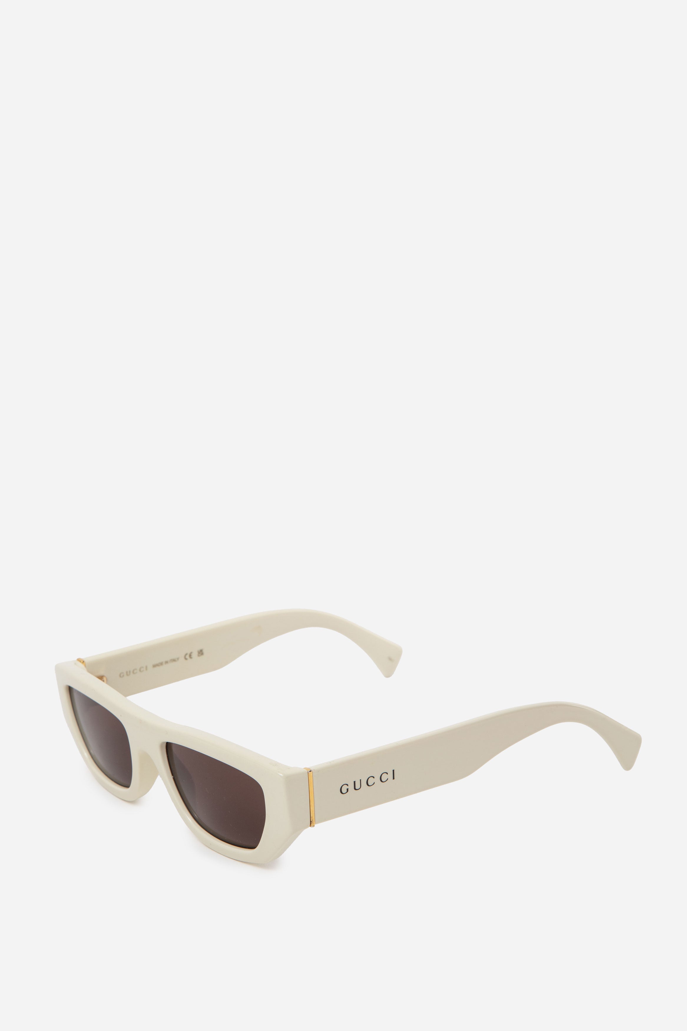 Gucci Oval Frame Sunglasses GG1134S White