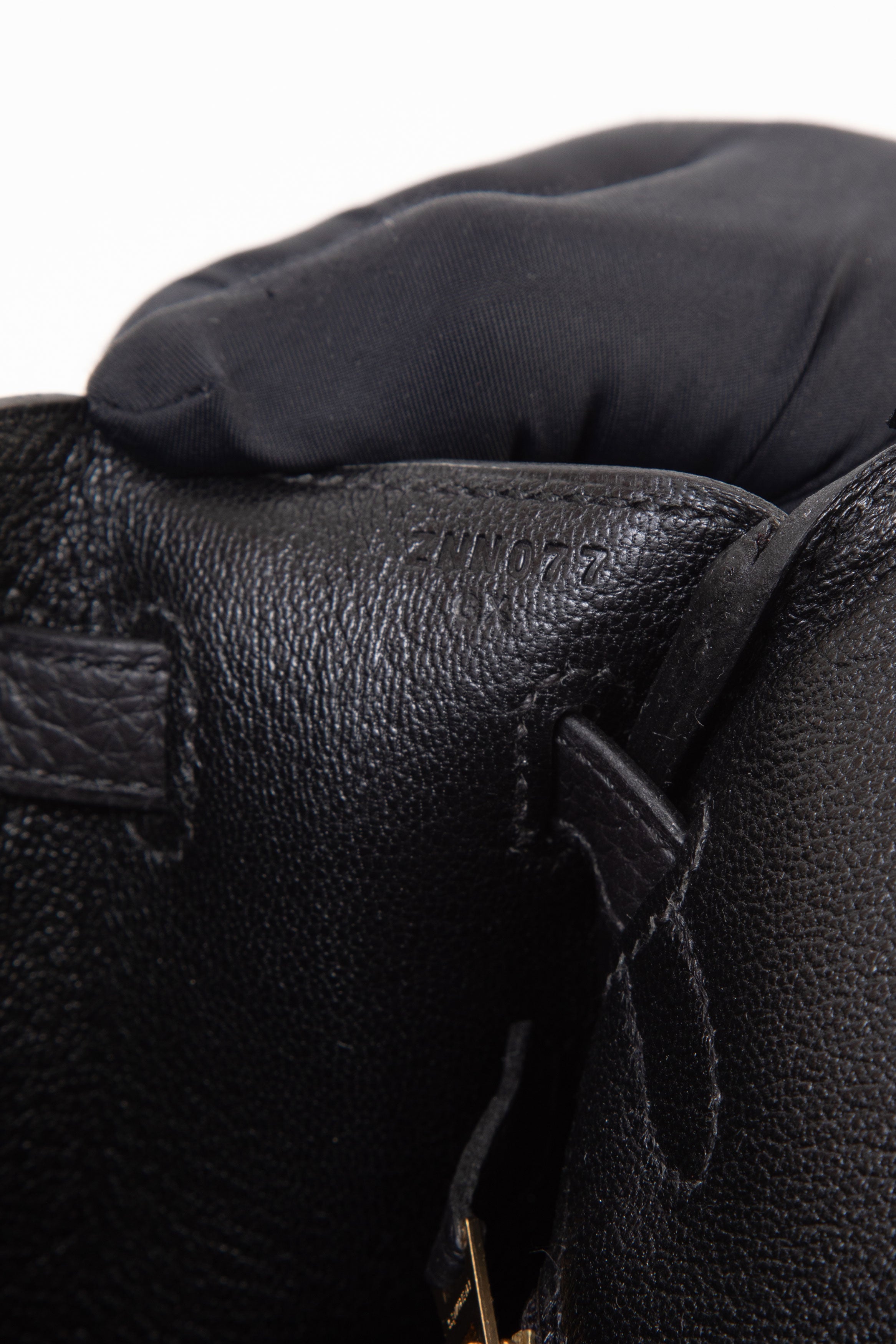 Hermes 2021 Black Togo Leather GHW Birkin 25