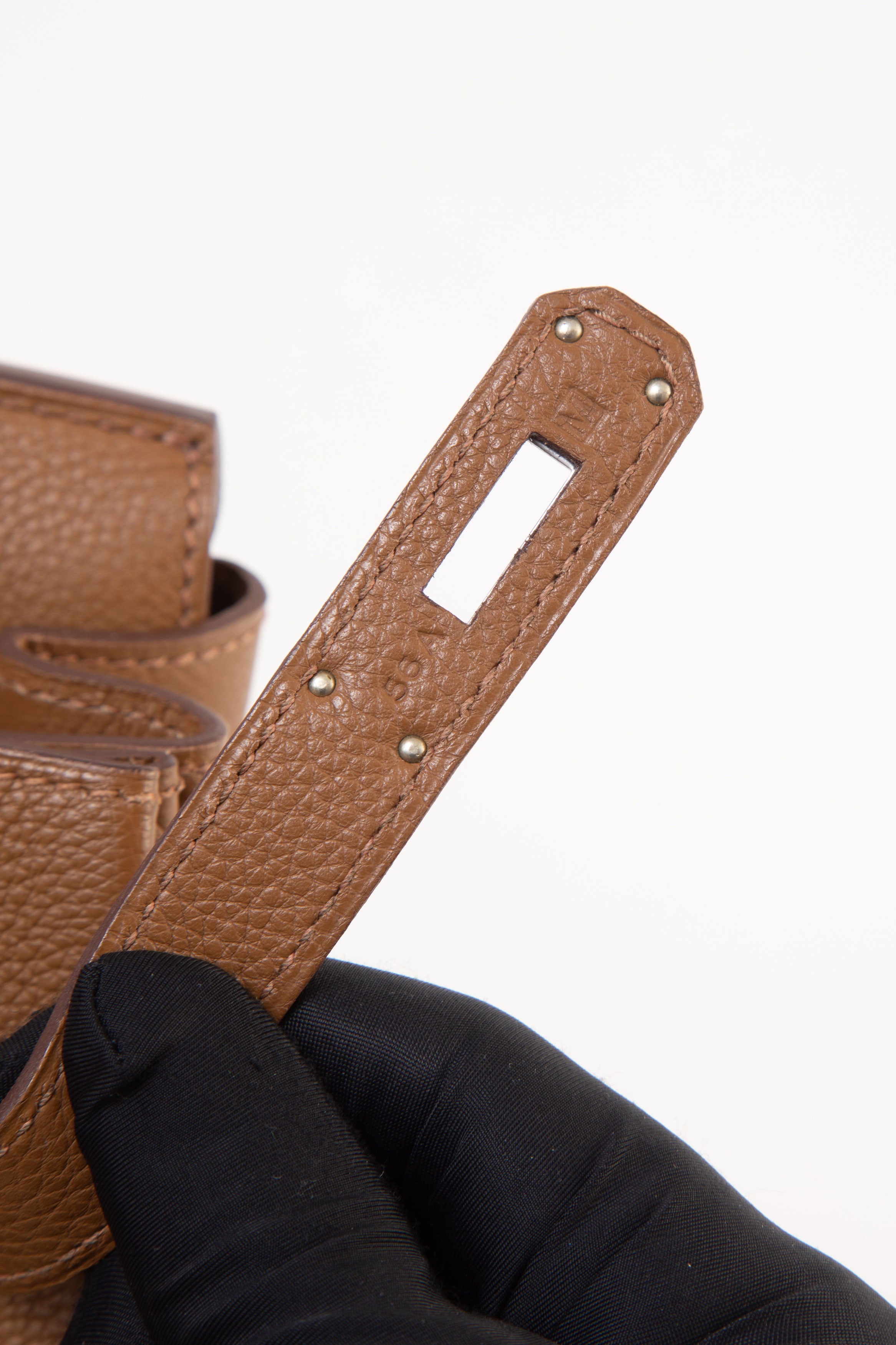 Hermes 2009 Brown Togo Leather Birkin 35