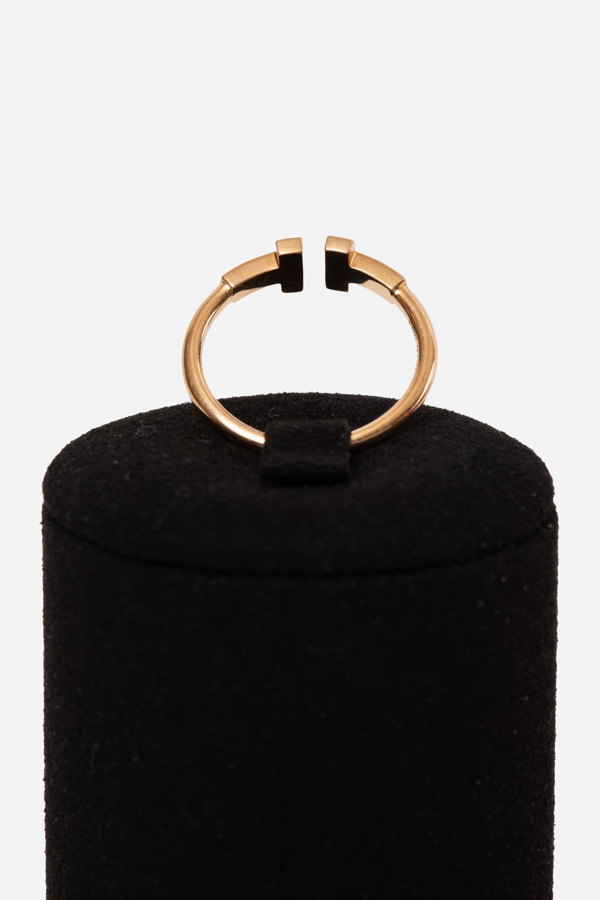 Tiffany T Diamond 18K Wire Ring