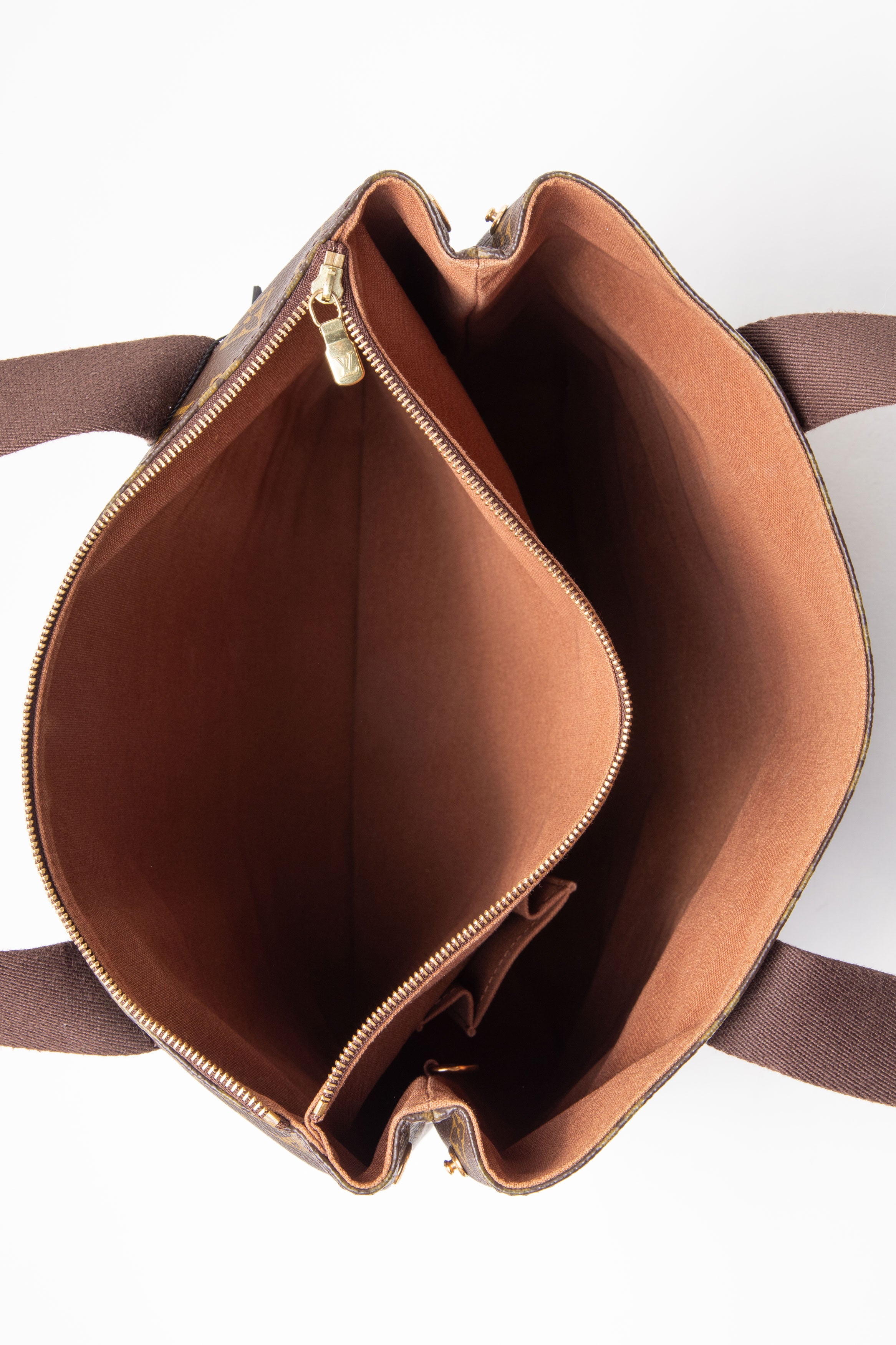 Louis Vuitton 2008 Brown Monogram Canvas Cabas Beaubourg Tote