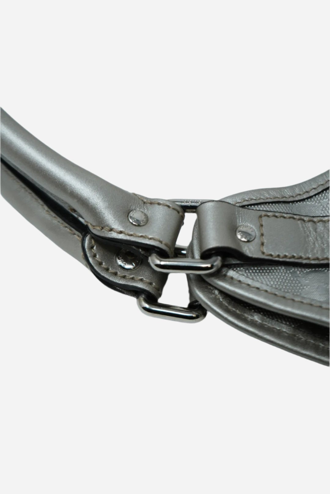 Gucci Imprime Silver GG Joy Shoulder Bag