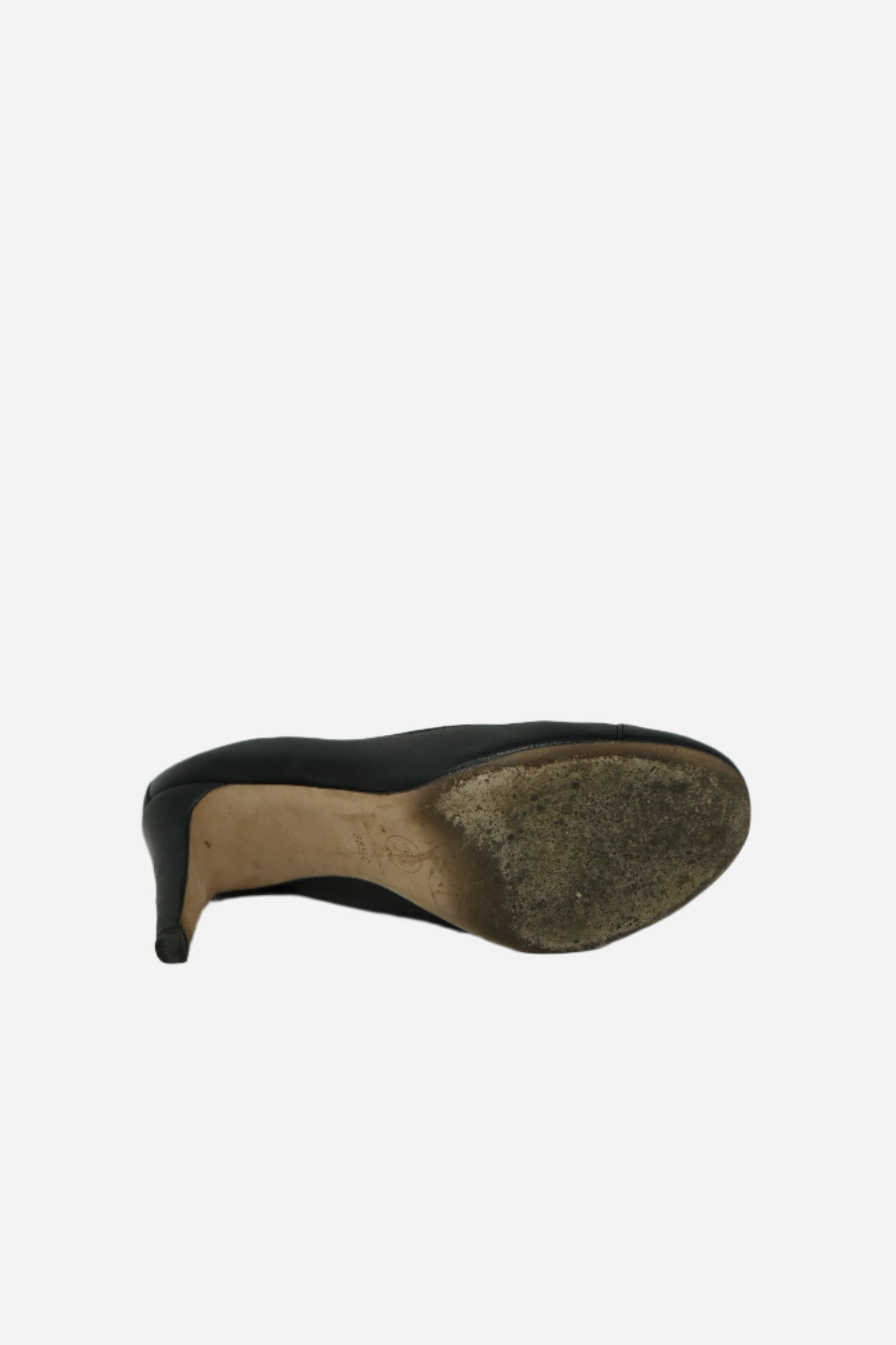 Pre-Owned Chanel Black Pumps Size 38.5