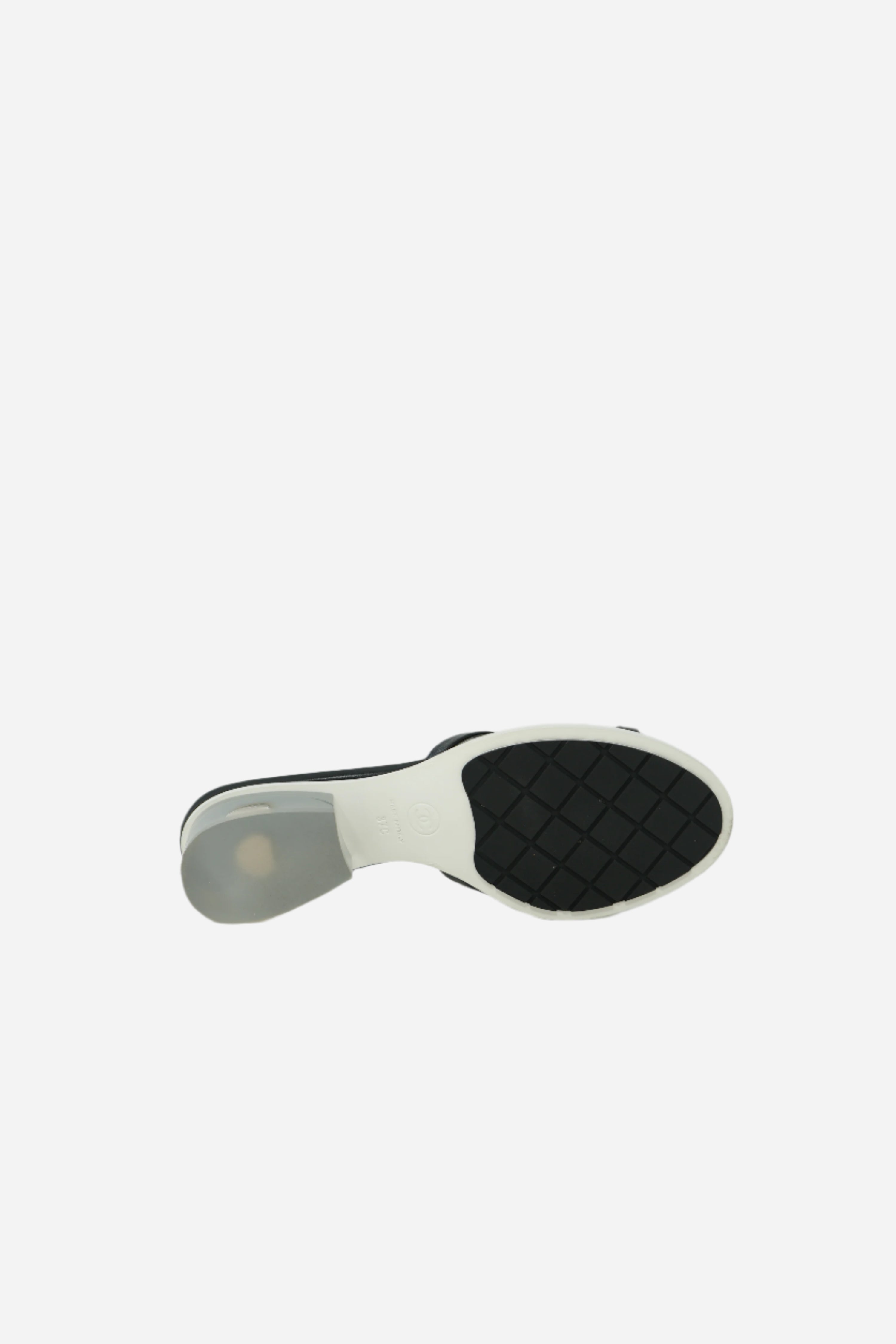 Pre-owned Chanel PVC/Leather Sandals