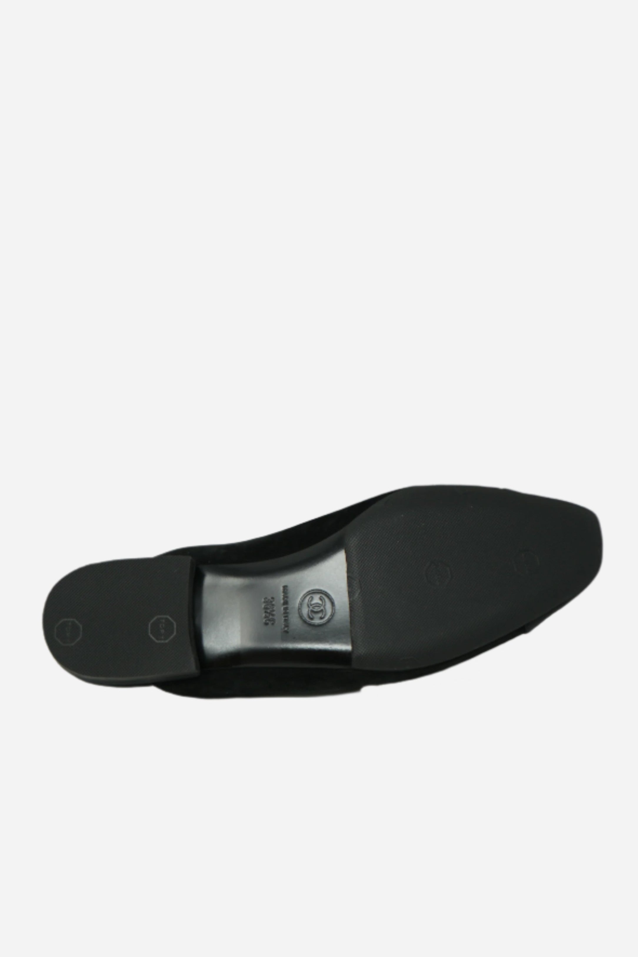 Pre-Owned Chanel Suede Mules Size 36.5