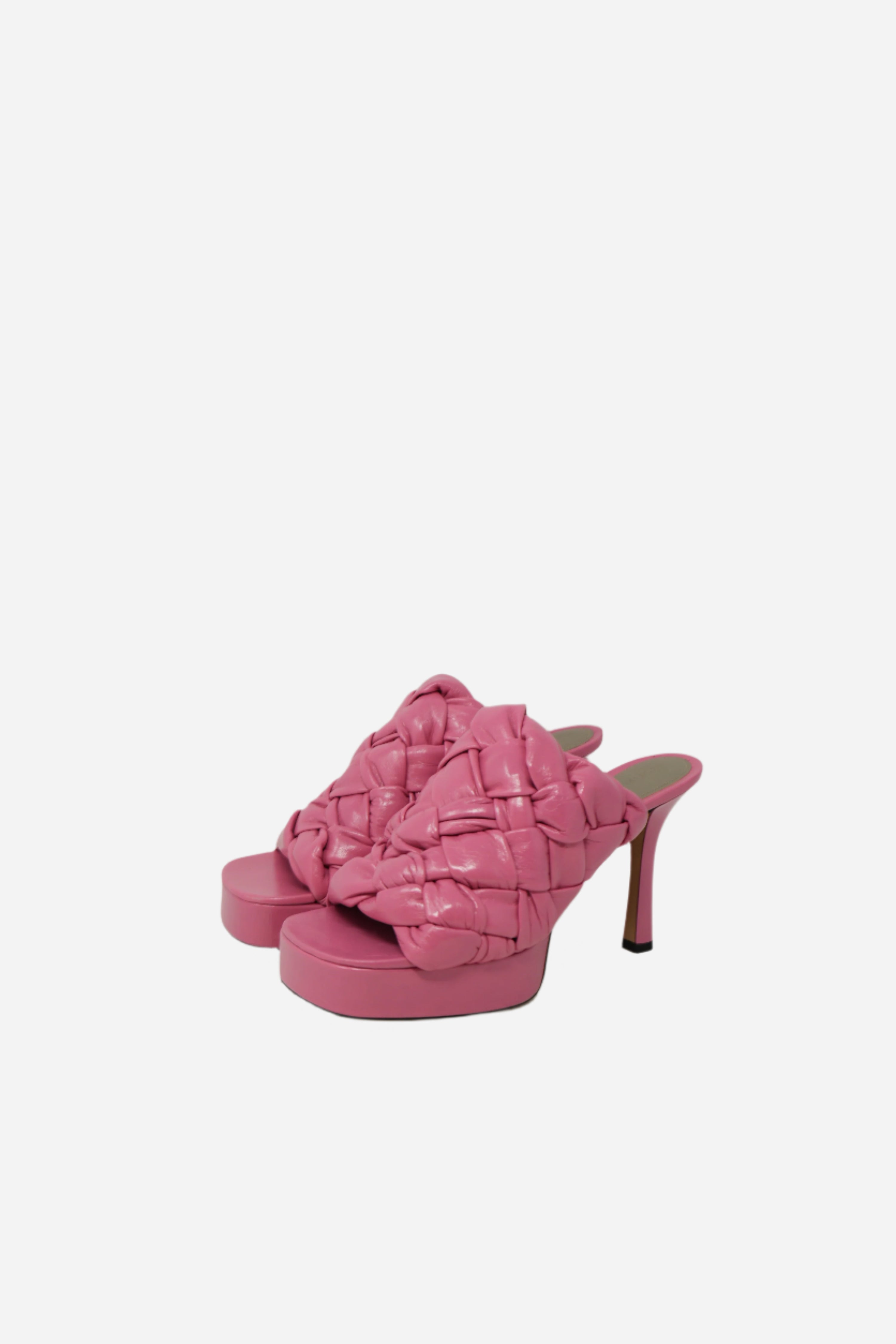 Bottega Veneta Intrecciato Heeled Mules