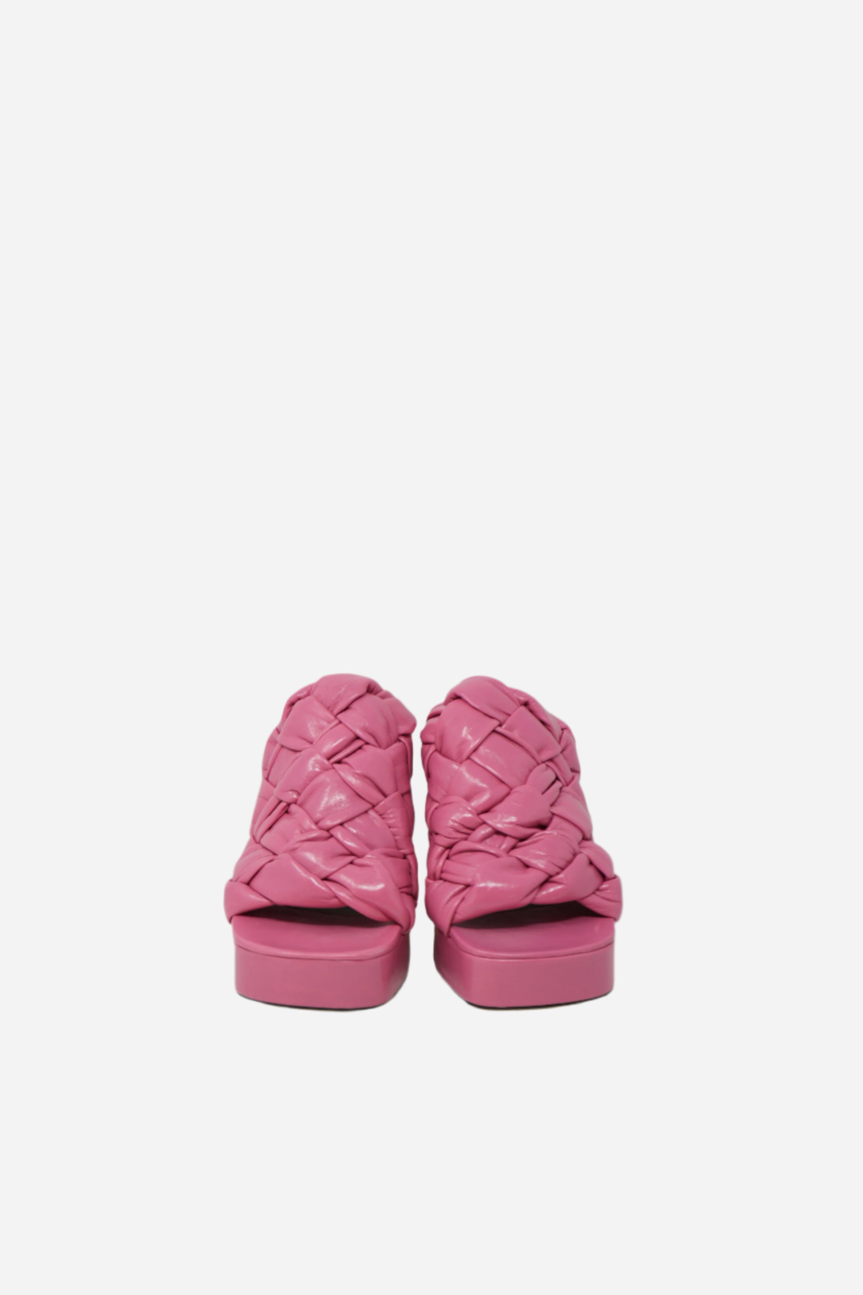 Bottega Veneta Intrecciato Heeled Mules
