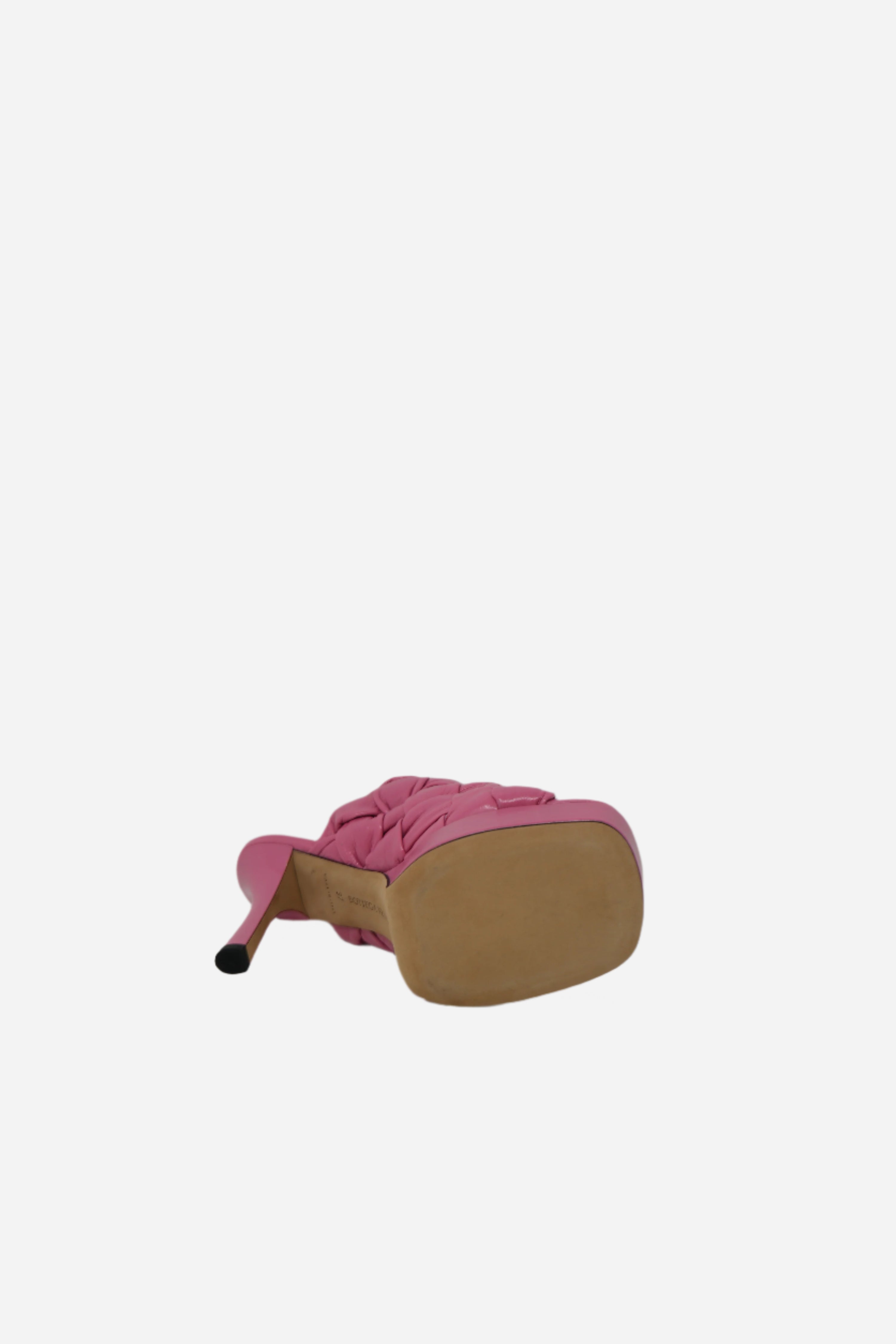 Bottega Veneta Intrecciato Heeled Mules