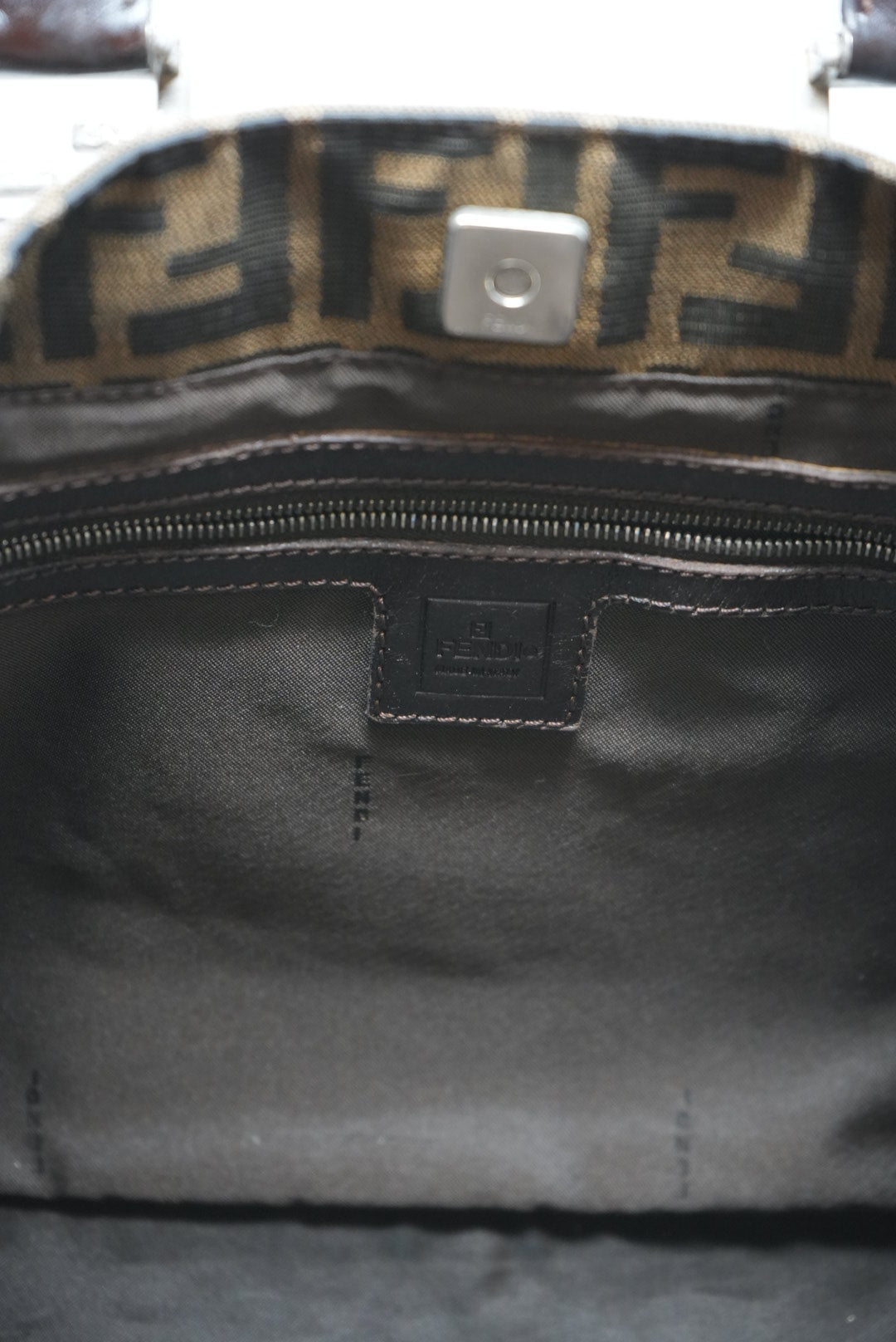 Fendi FF Zucca Small Tote Bag