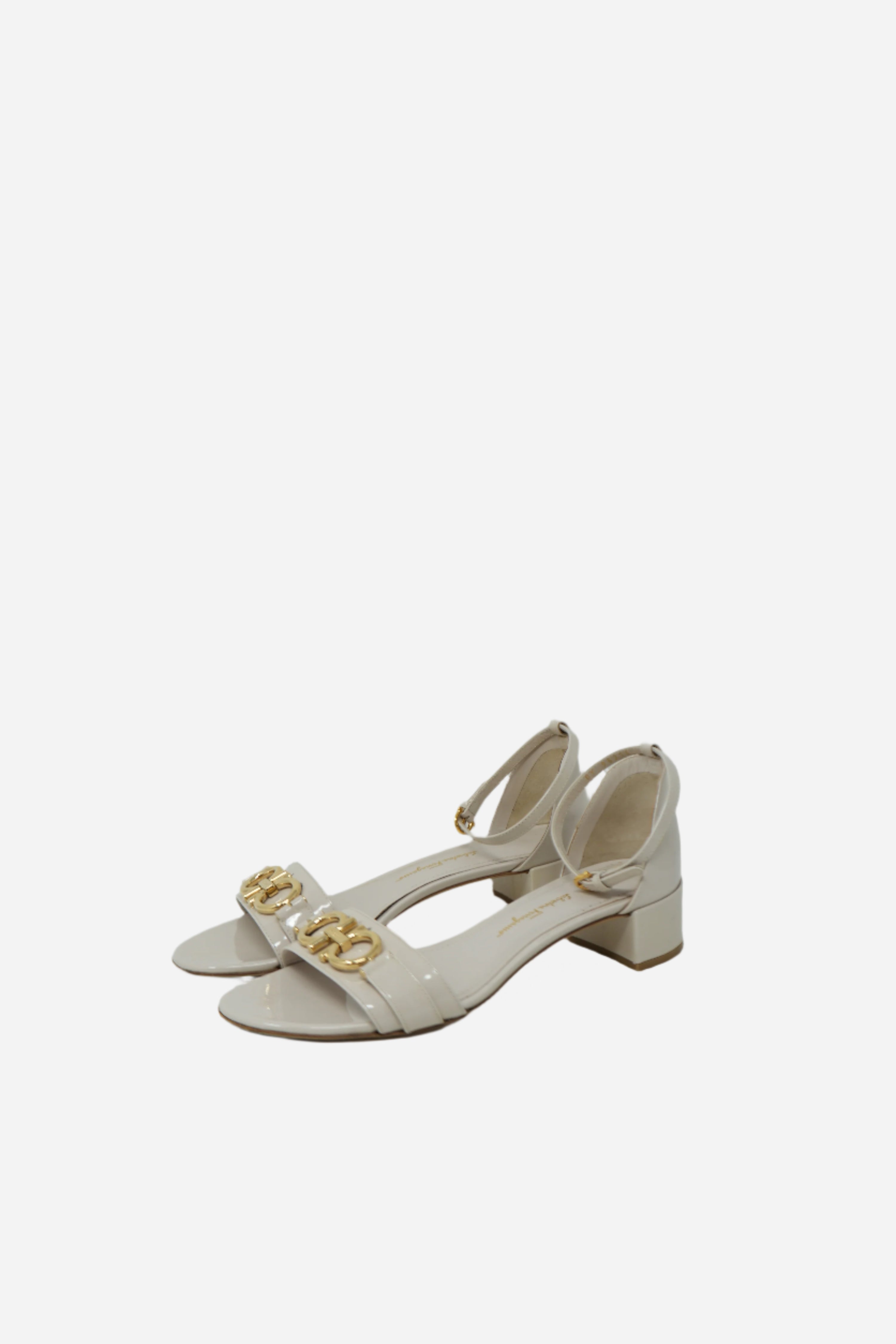 Salvatore Ferragamo Patent Sandals