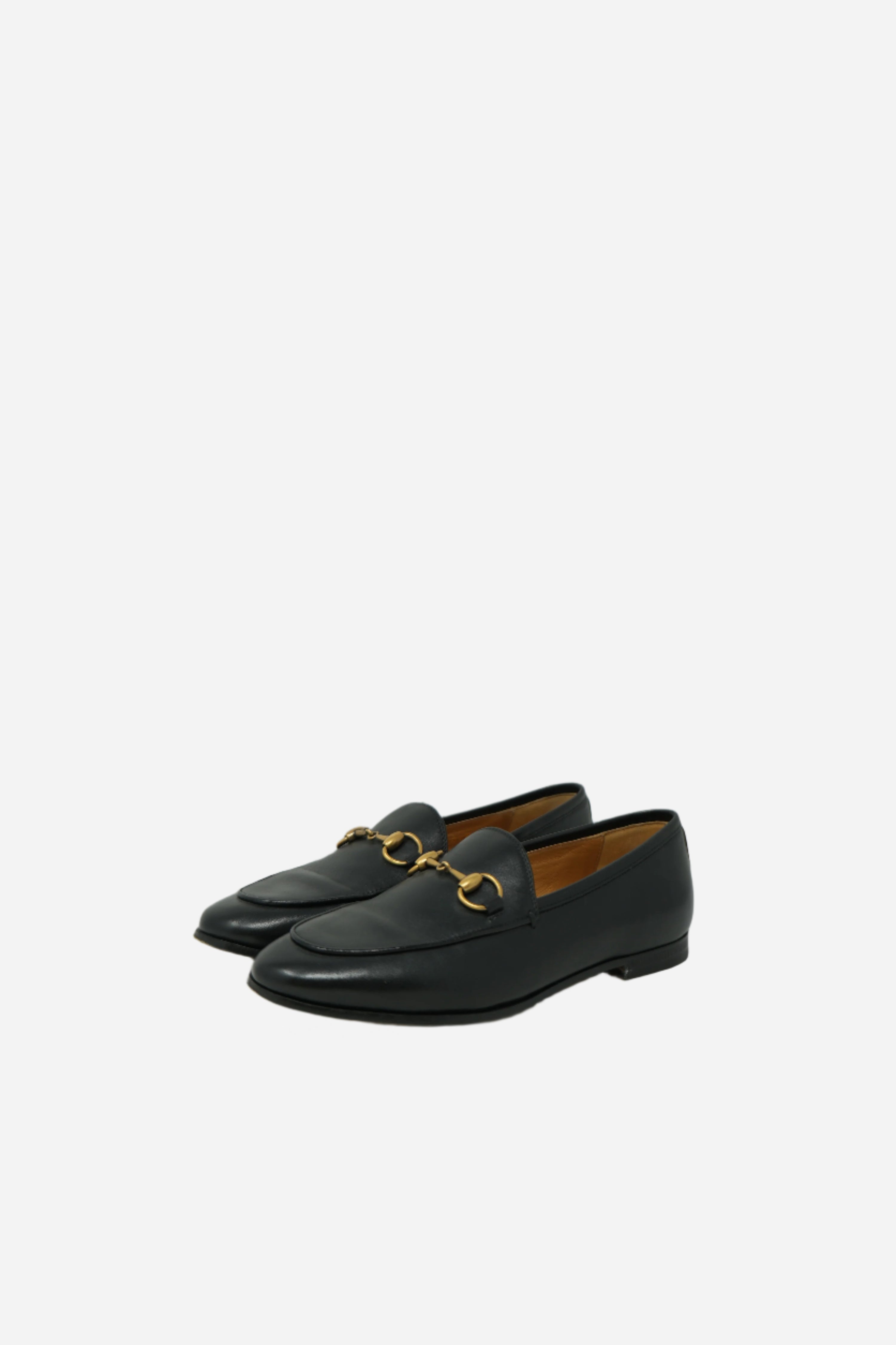 Gucci Black Horsebit Leather Loafer