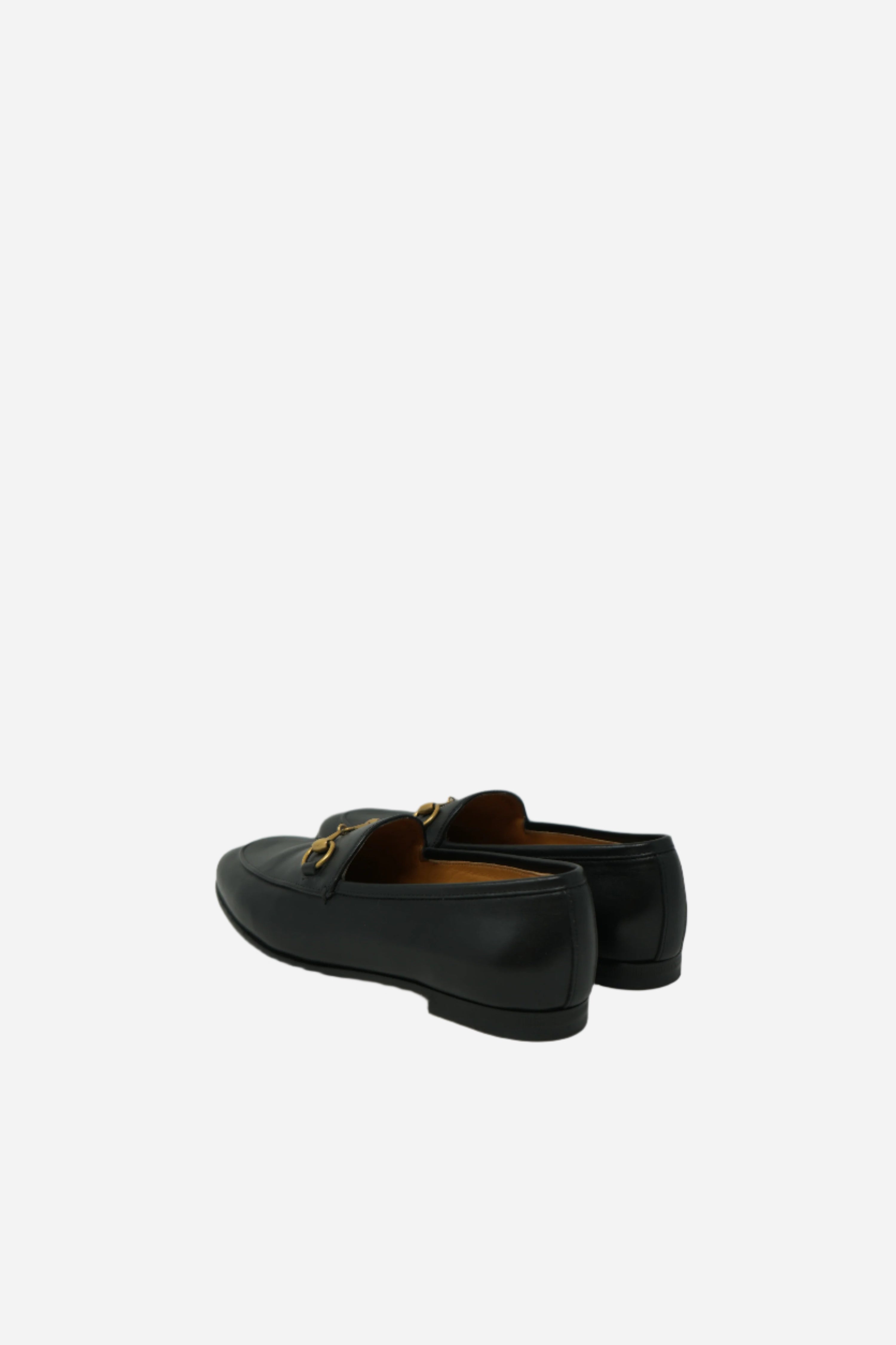 Gucci Black Horsebit Leather Loafer