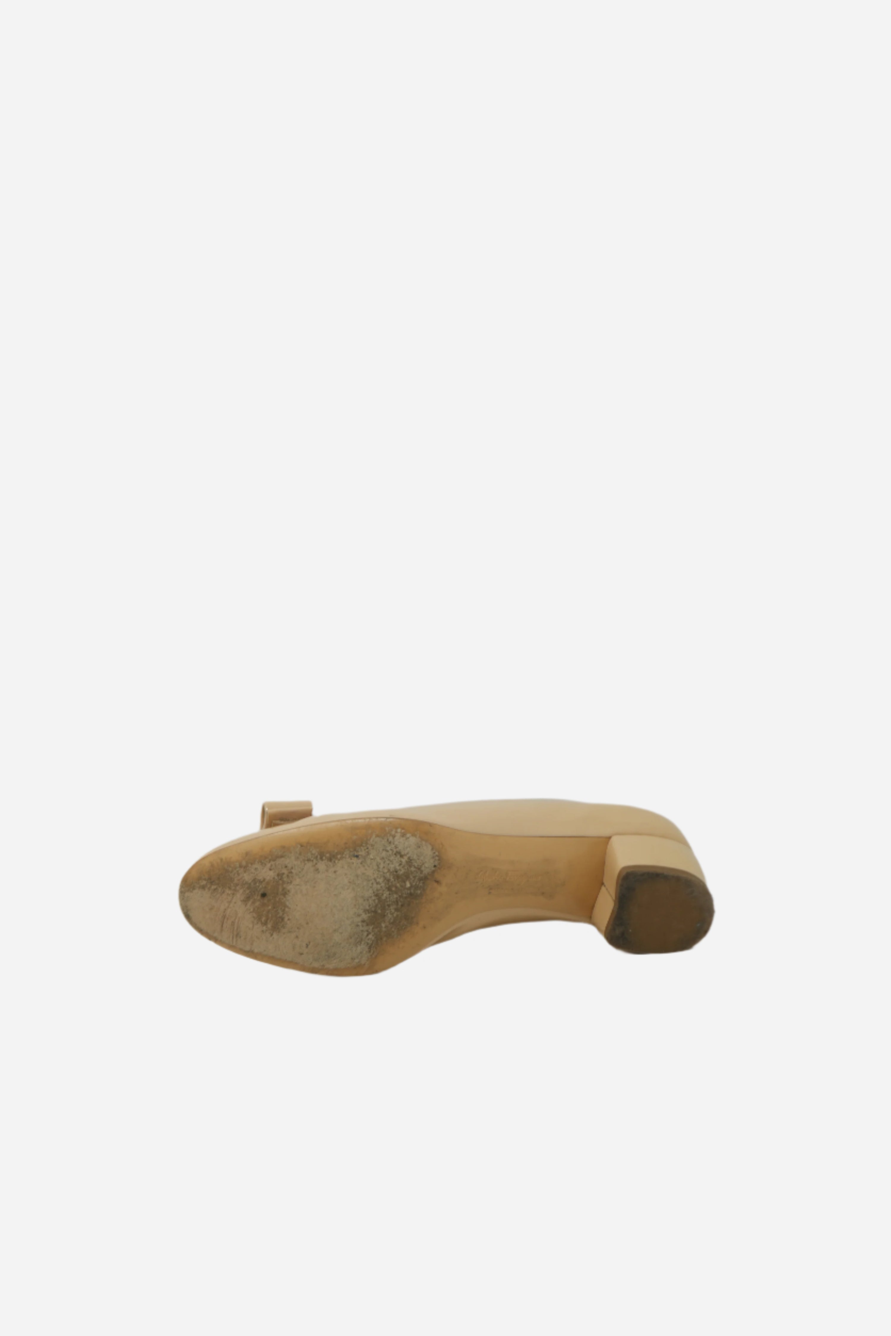Ferragamo Patent Vara Bow Pumps