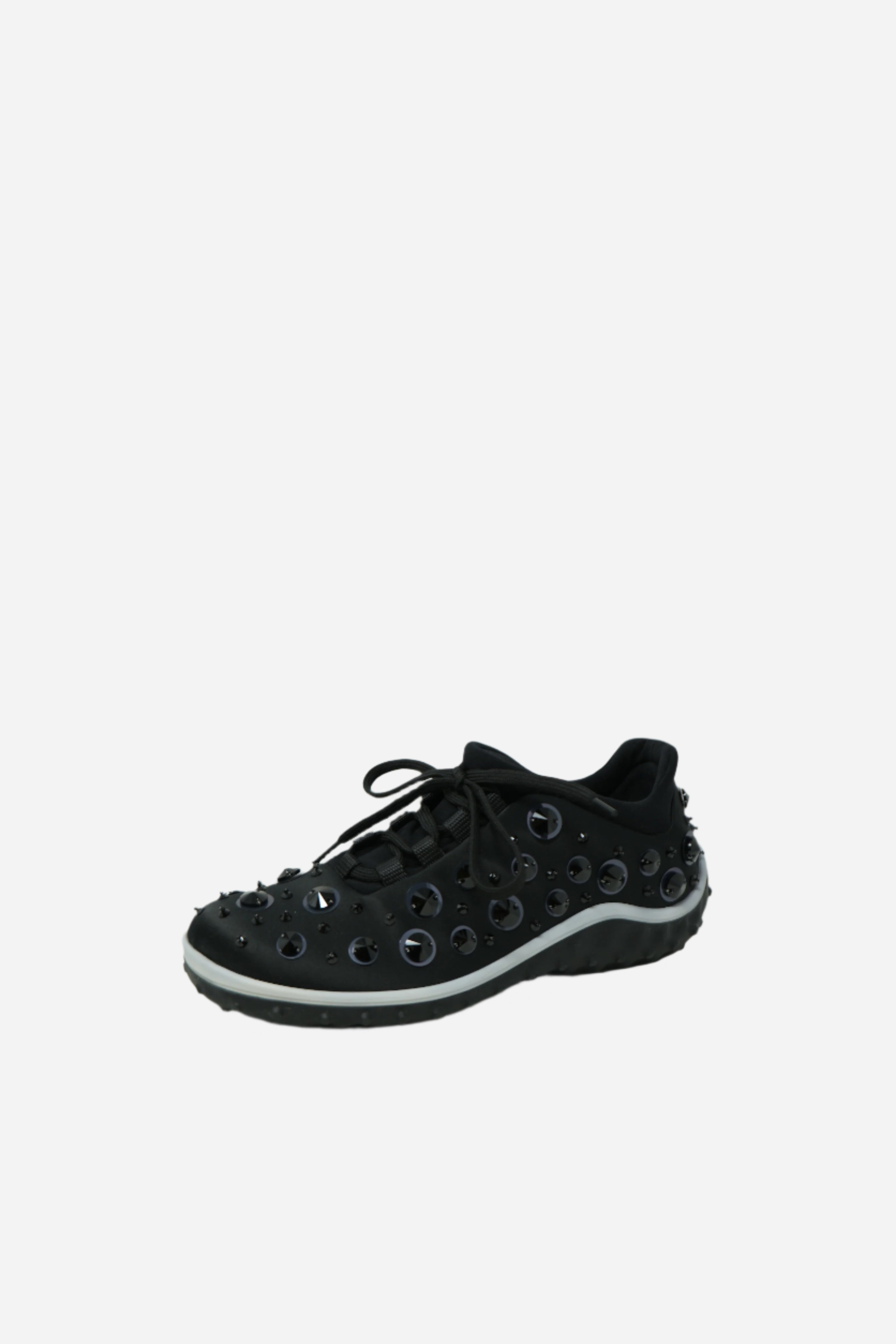 Miu Miu Embellished Nylon Sneakers