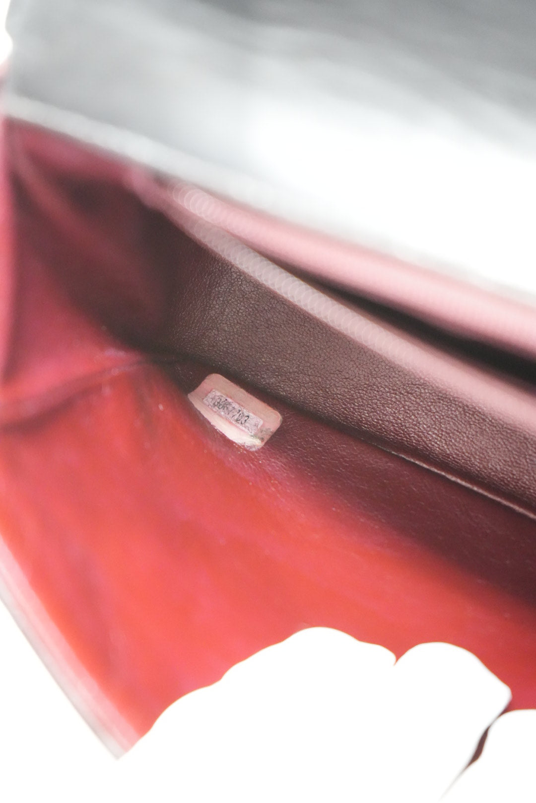 Pre-Owned Chanel Lambskin Quilted Top Handle Bag