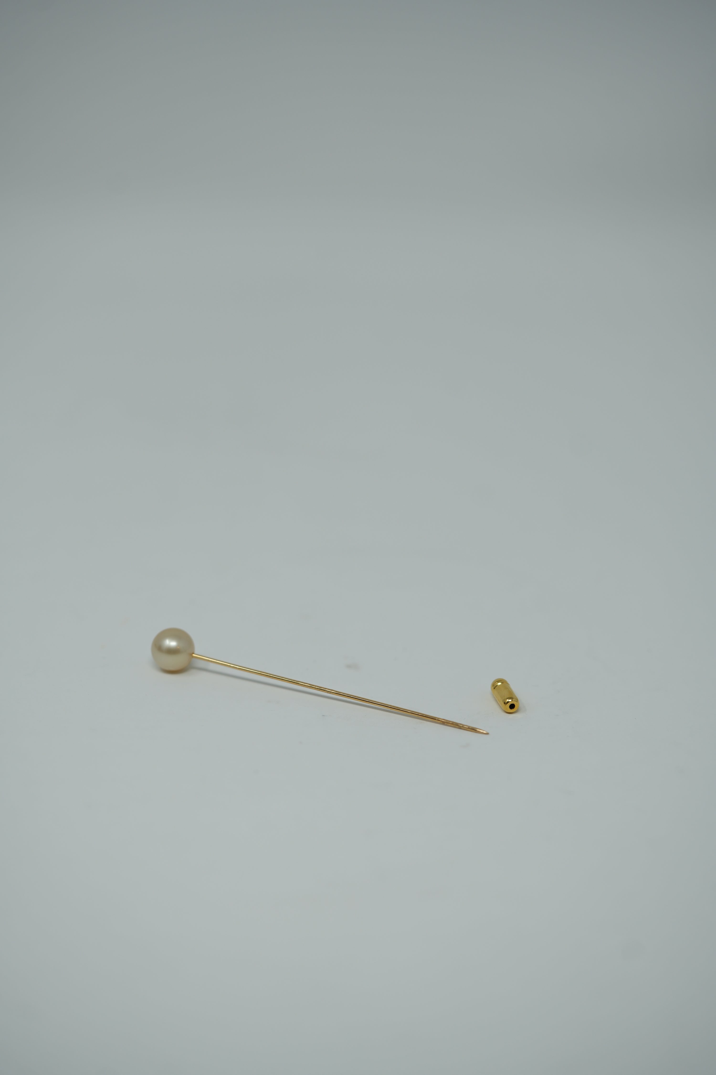 Mikimoto Single Pearl Brooch K18