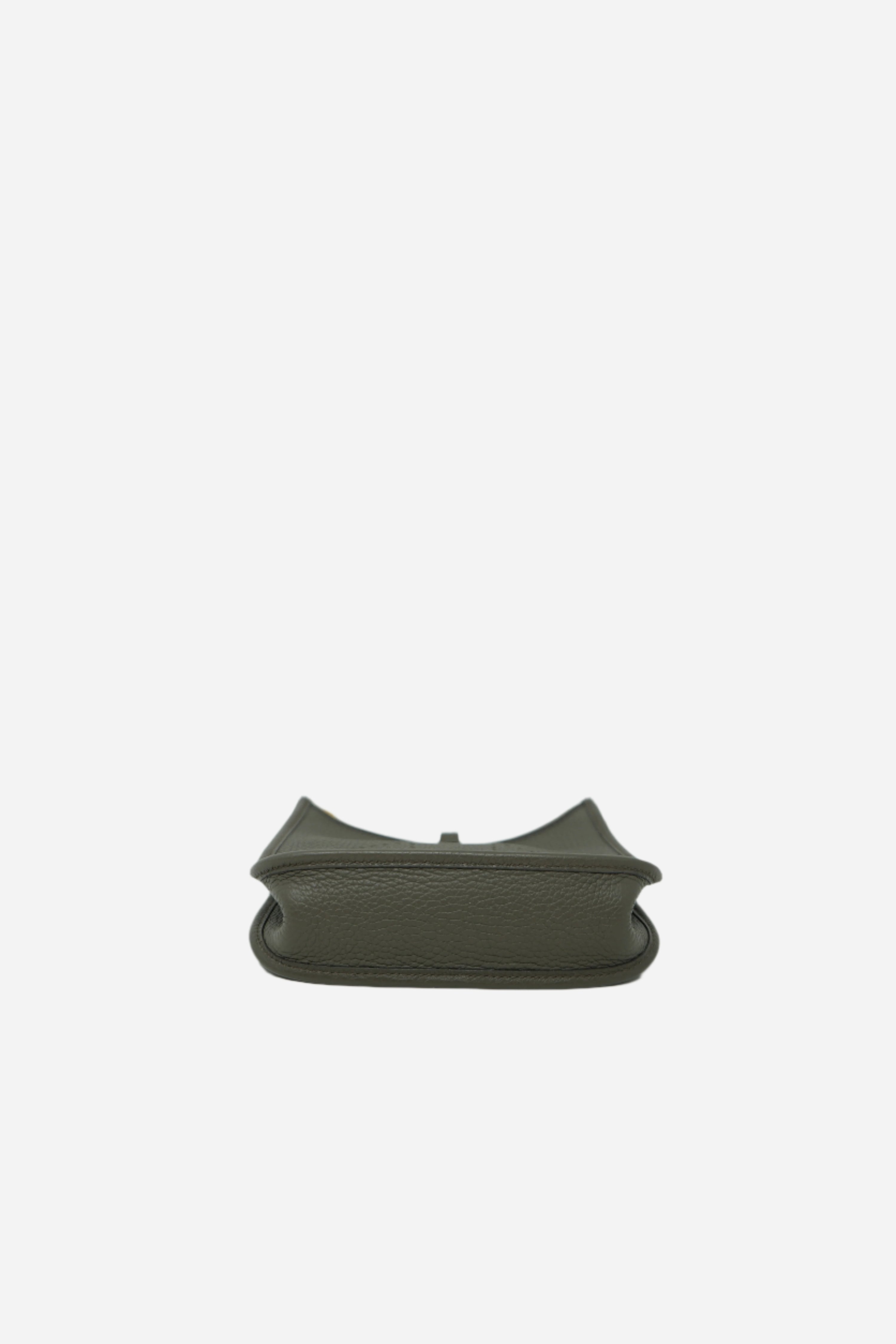 Hermes 2019 Evelyne Mini Gris Etain TC Leather