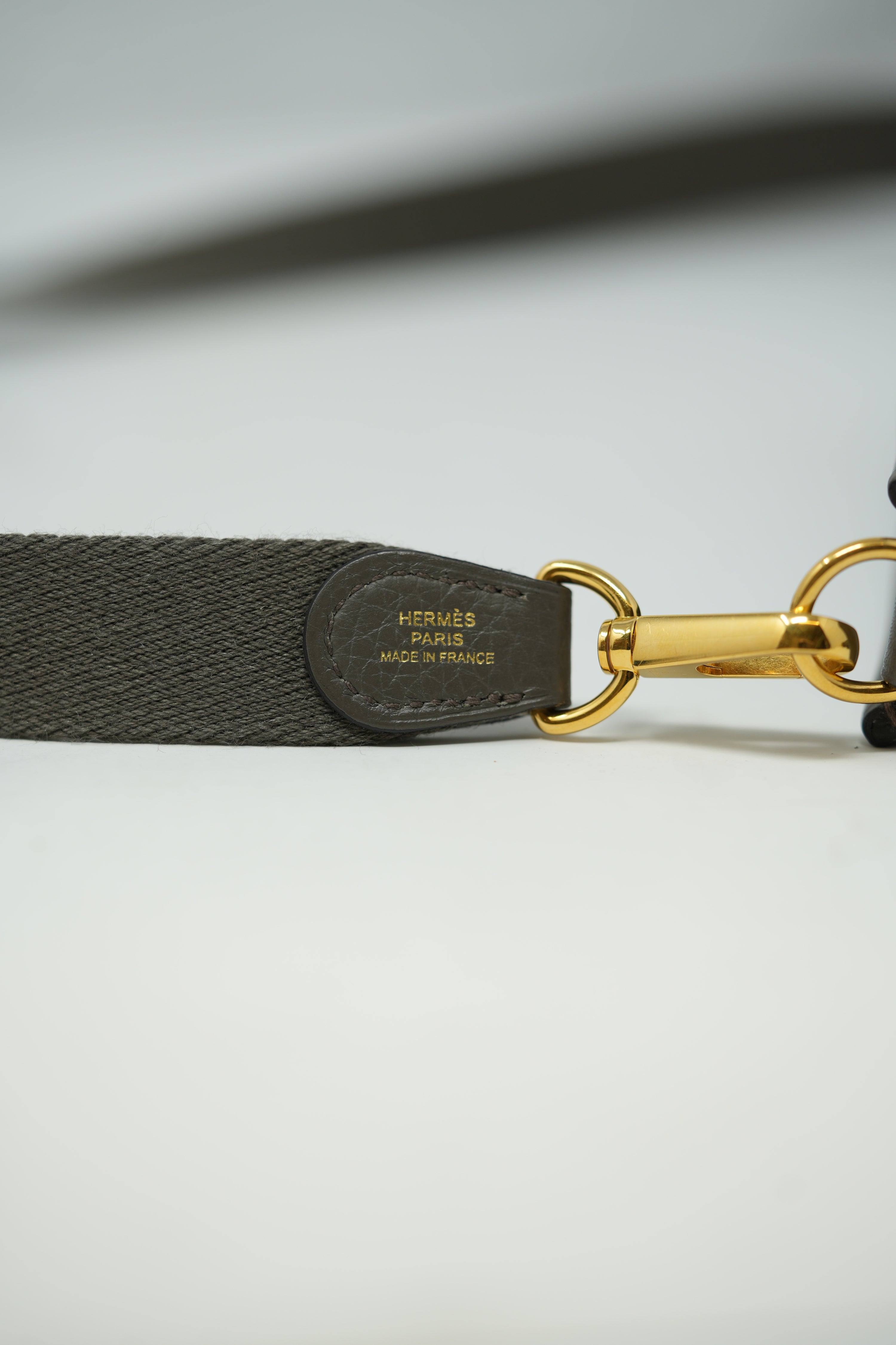 Hermes 2019 Evelyne Mini Gris Etain TC Leather