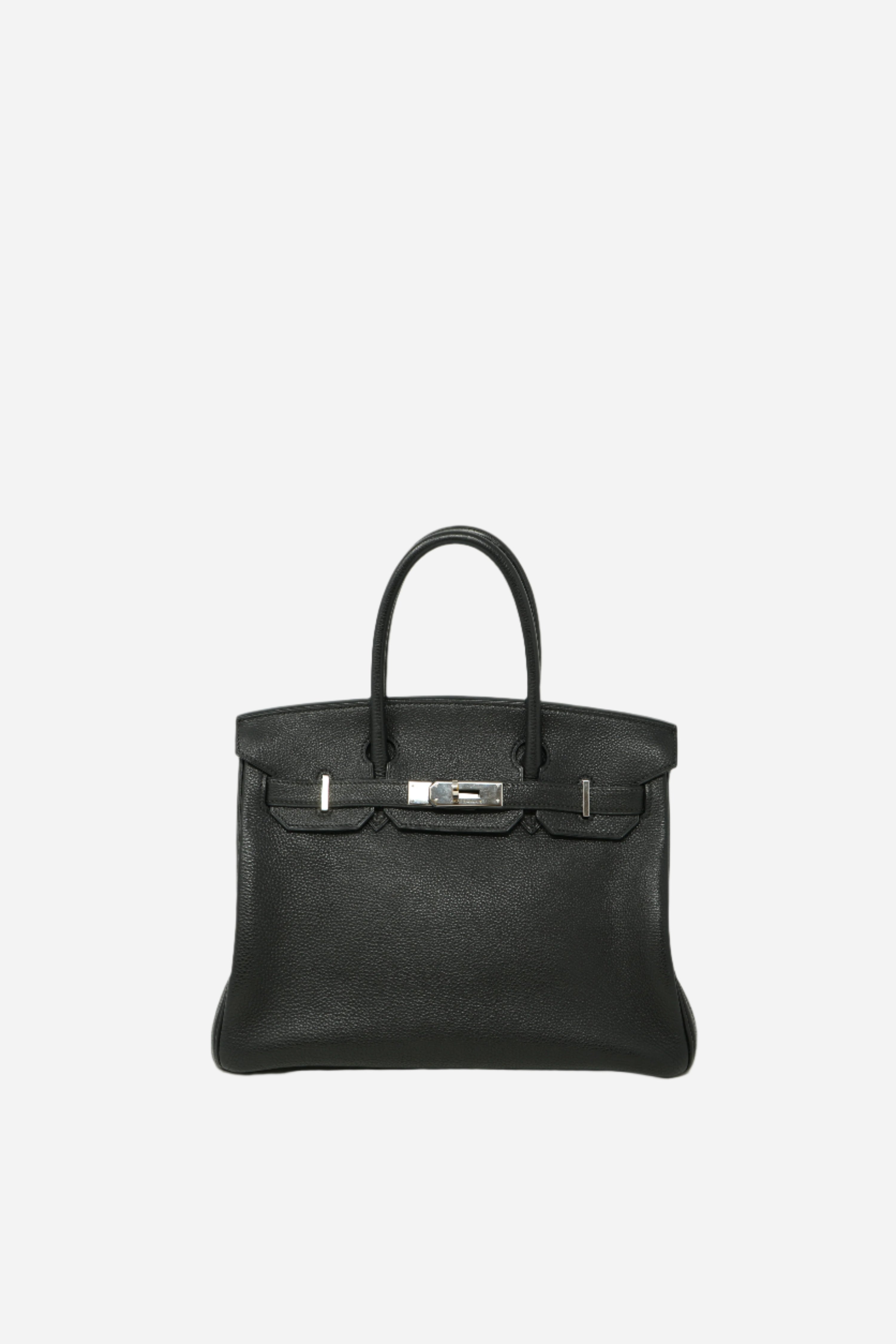 Hermes 2003 Birkin 30 Black PHW Togo