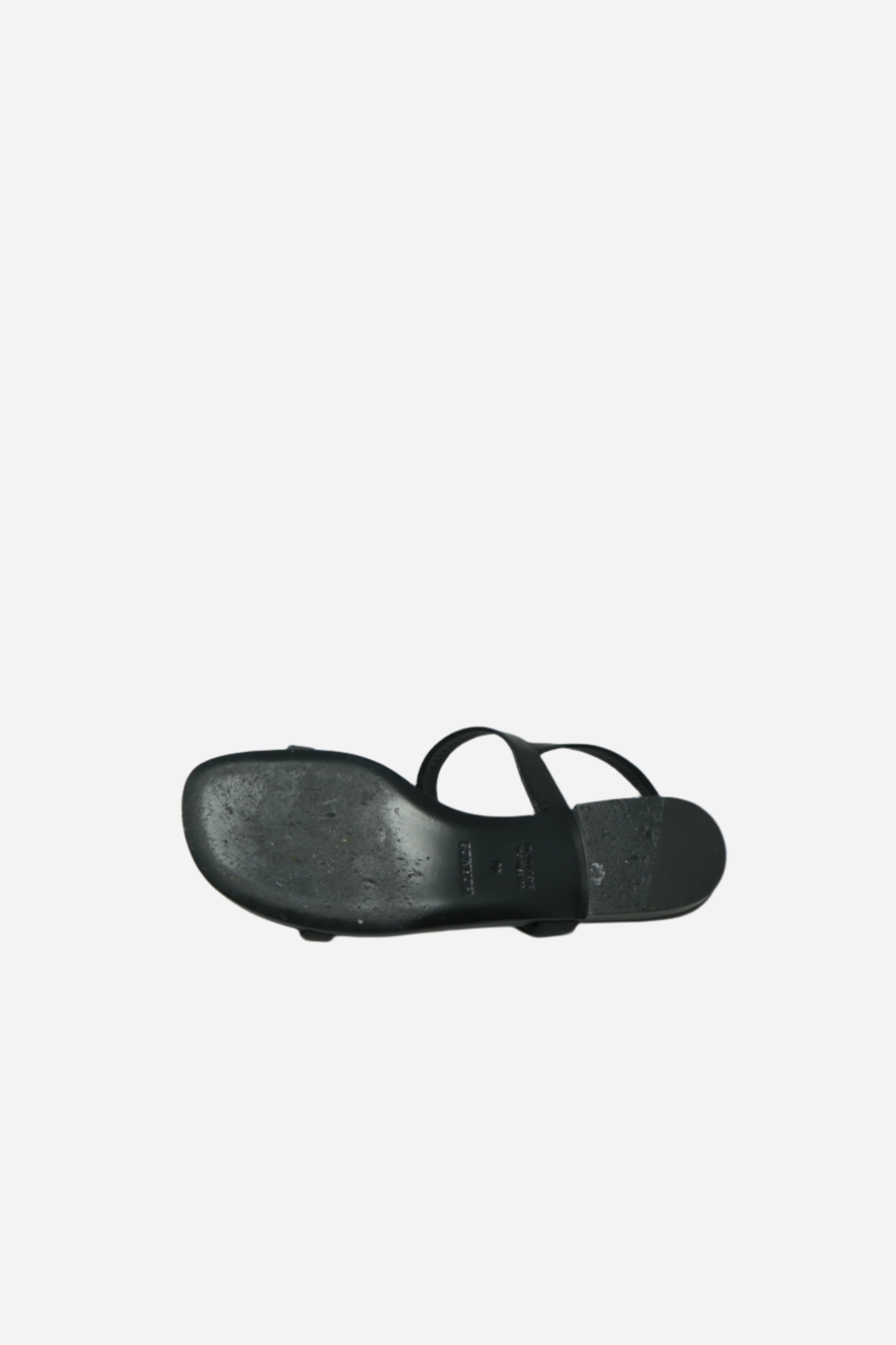Hermes Egerie Yellow H Buckle Sandals
