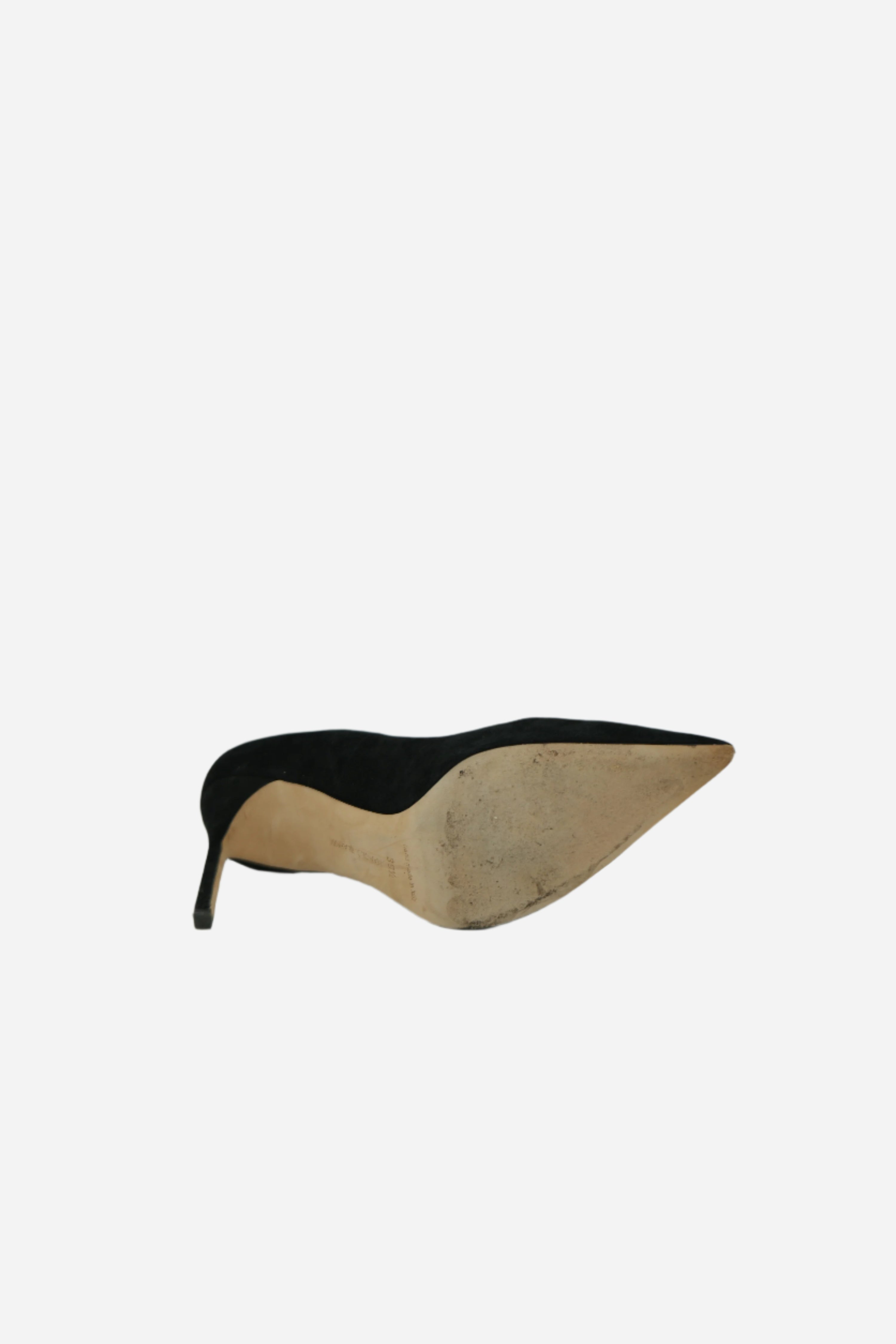 Manolo Blahnik Suede Pumps