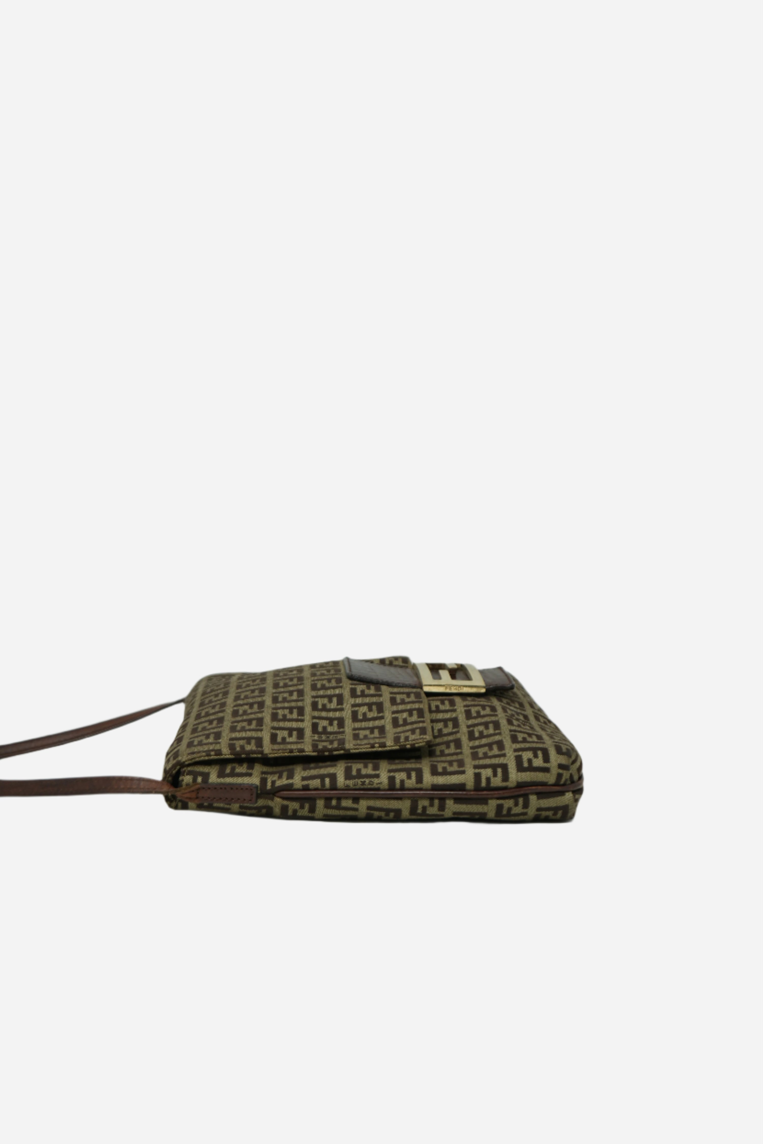 Fendi Vintage Zucca Crossbody Bag