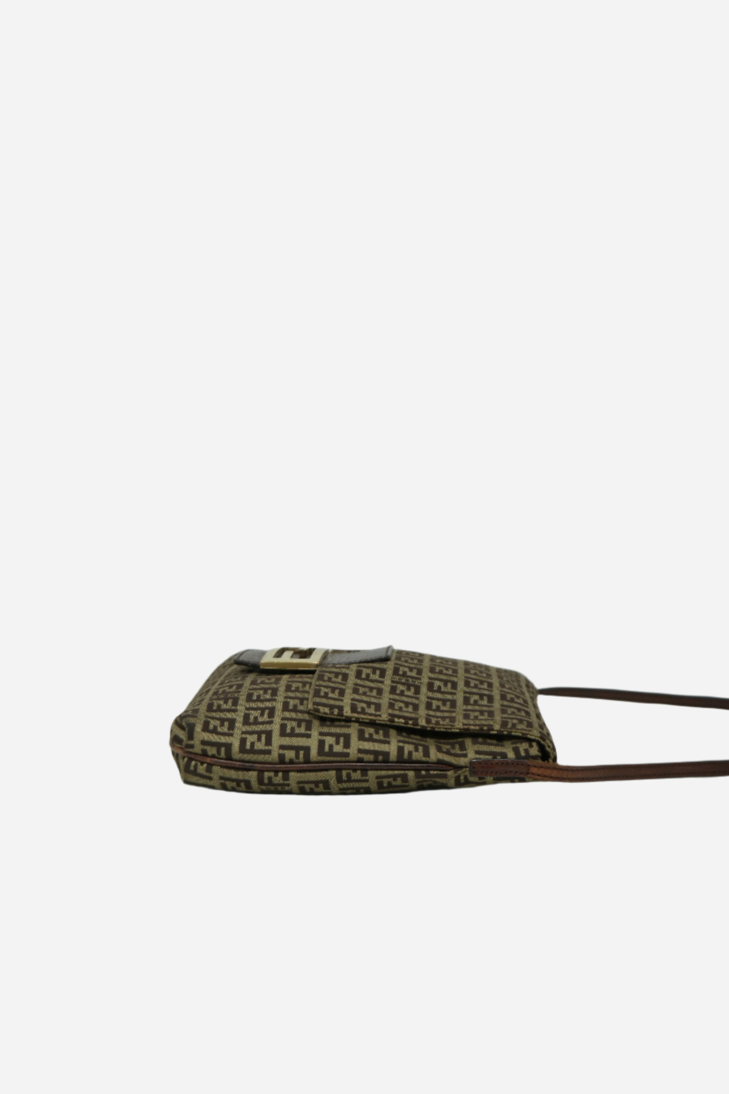 Fendi Vintage Zucca Crossbody Bag