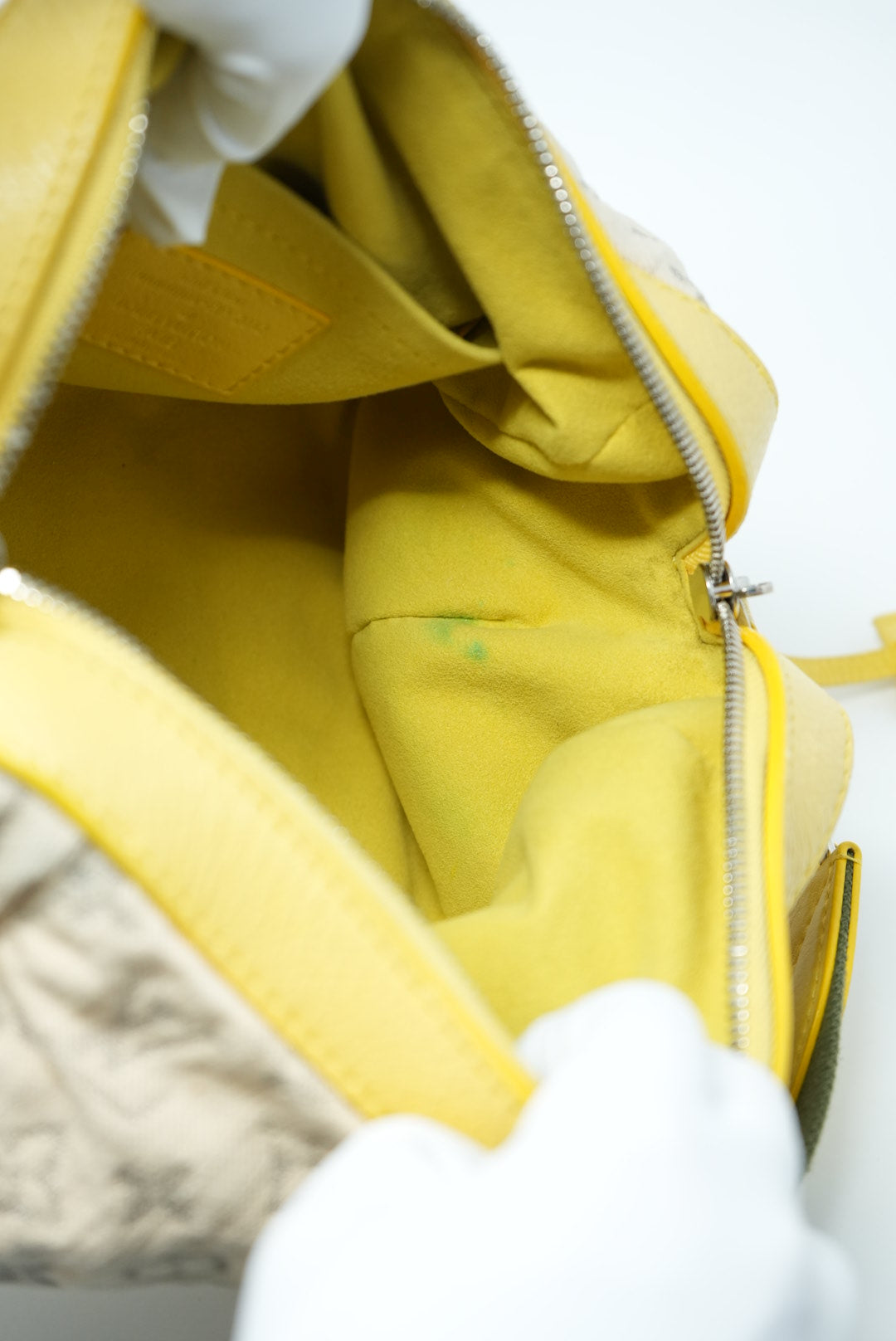 Louis Vuitton Sport Shoulder Bag White Canvas Monogram