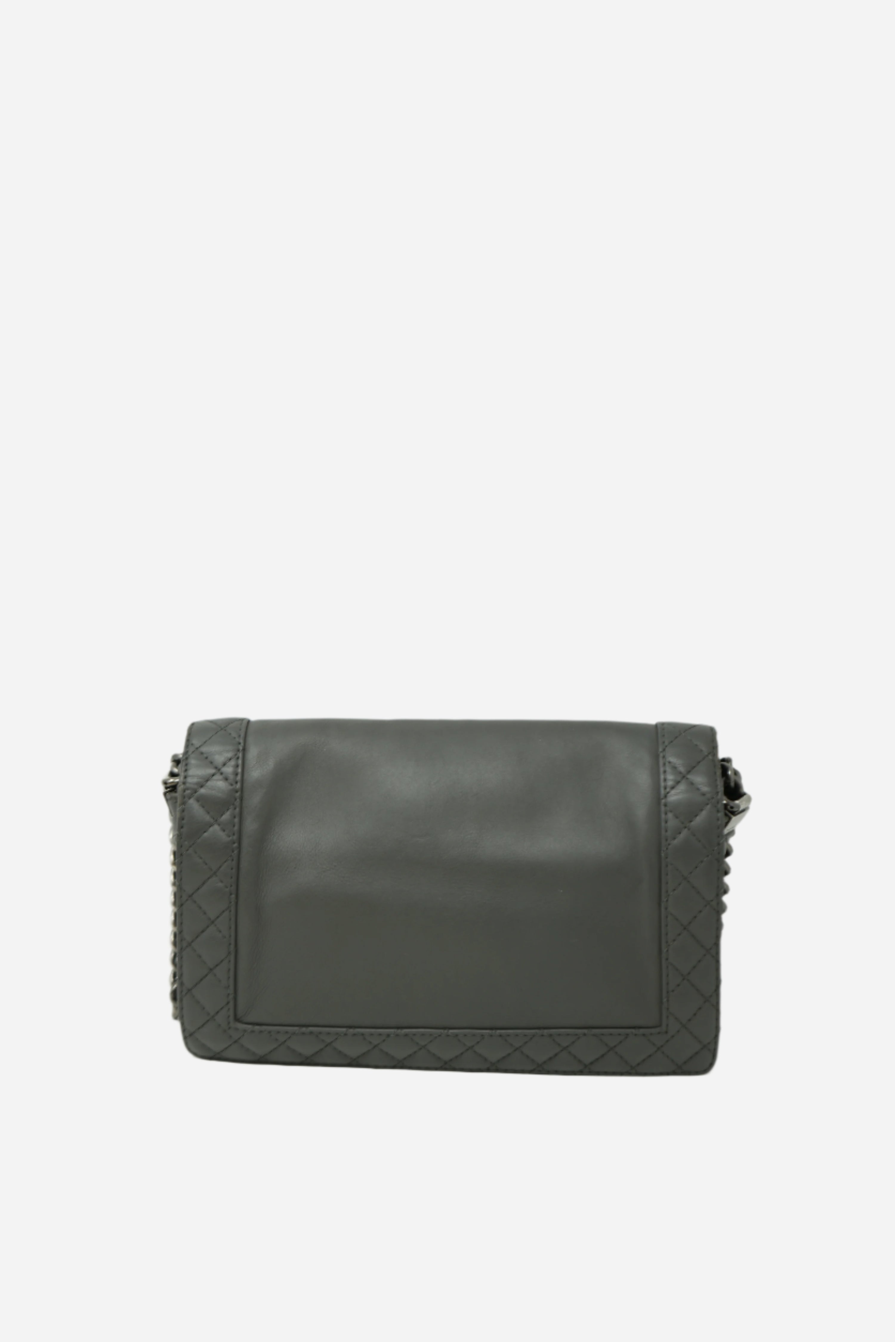 Pre-owned Chanel Medium Reverso Boy Calf