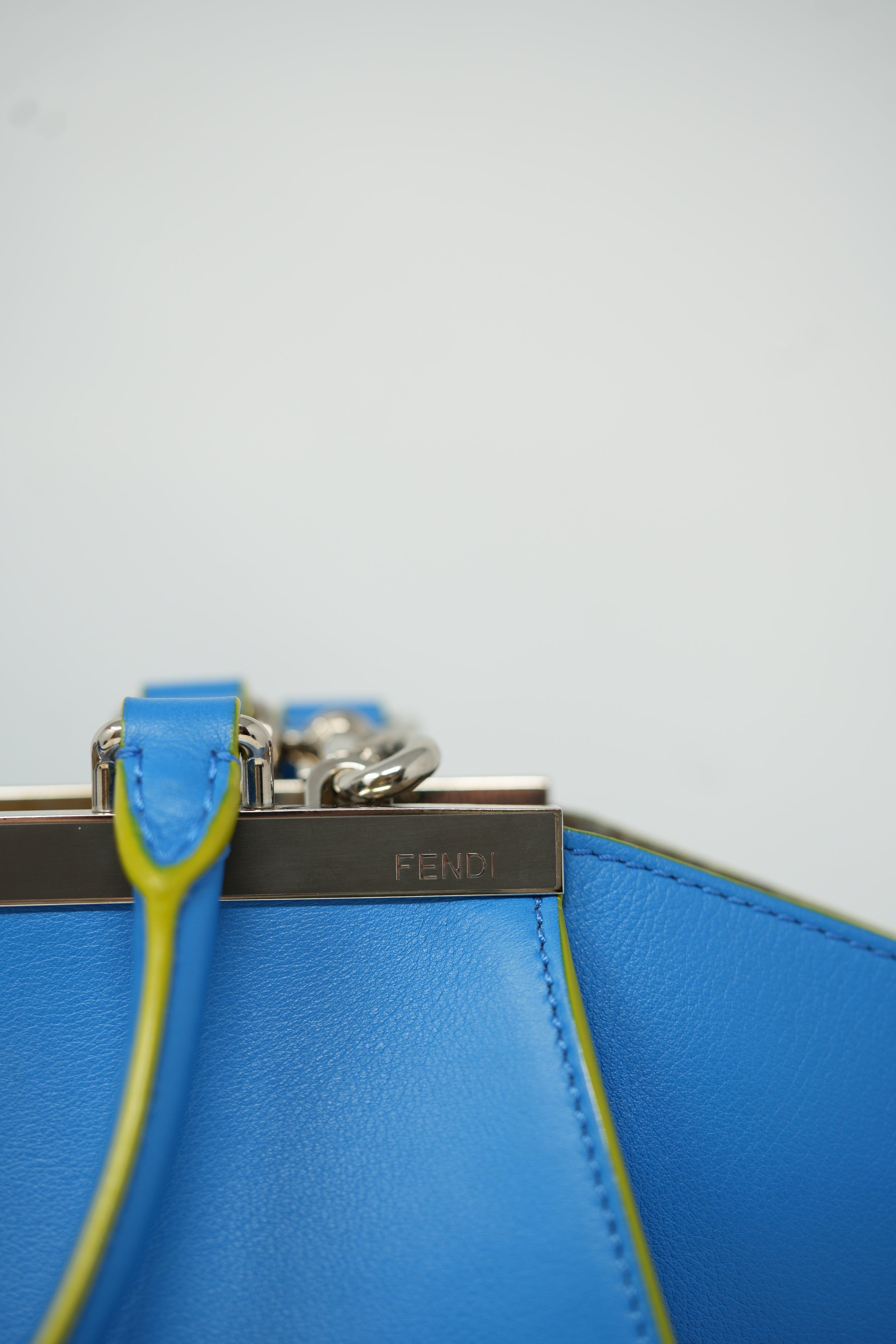Fendi 3 Jours Leather Tote Bag