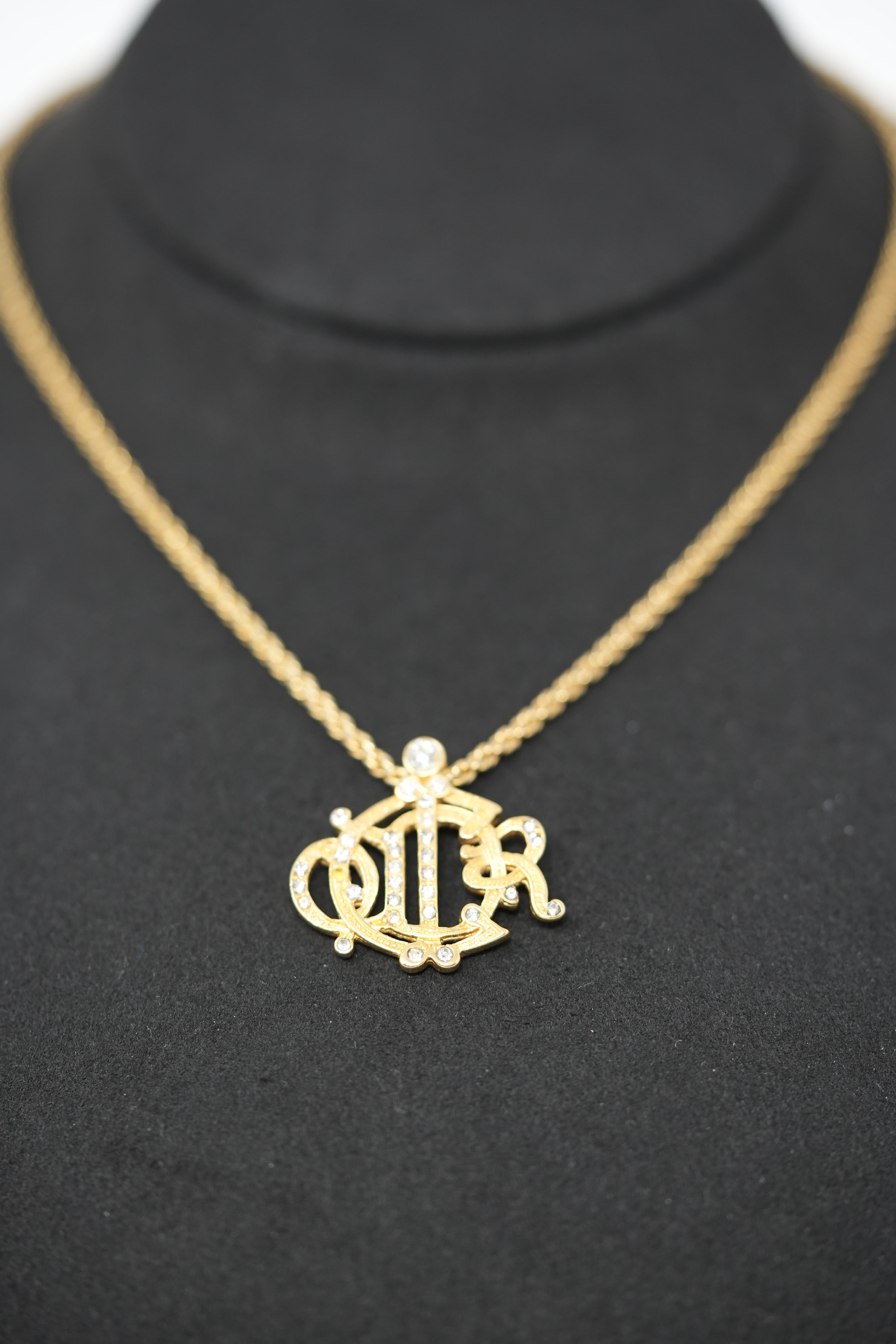 Dior Pumpkin Carriage Necklace