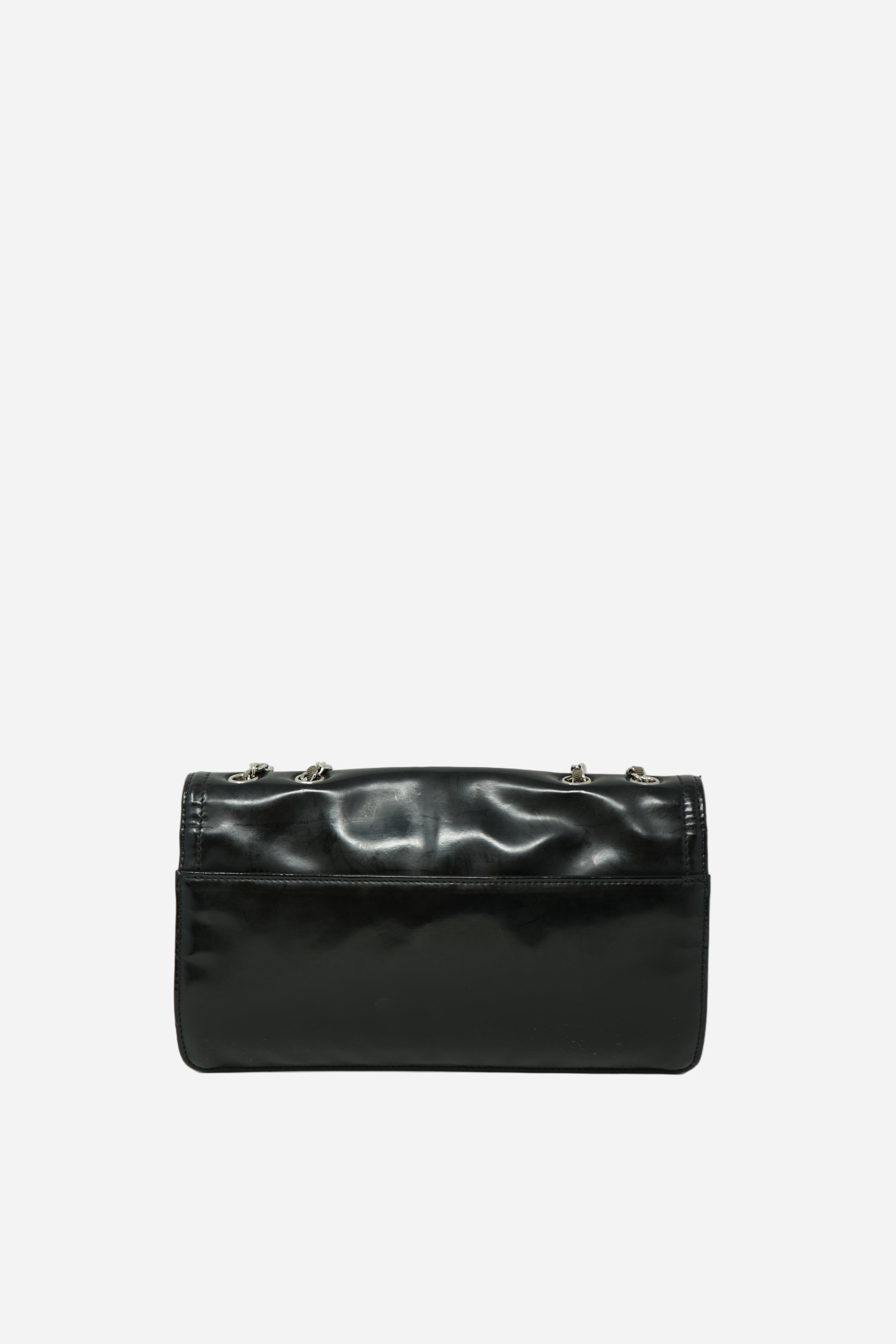Pre-owned Chanel Vinyl Lipstick Flap Bag