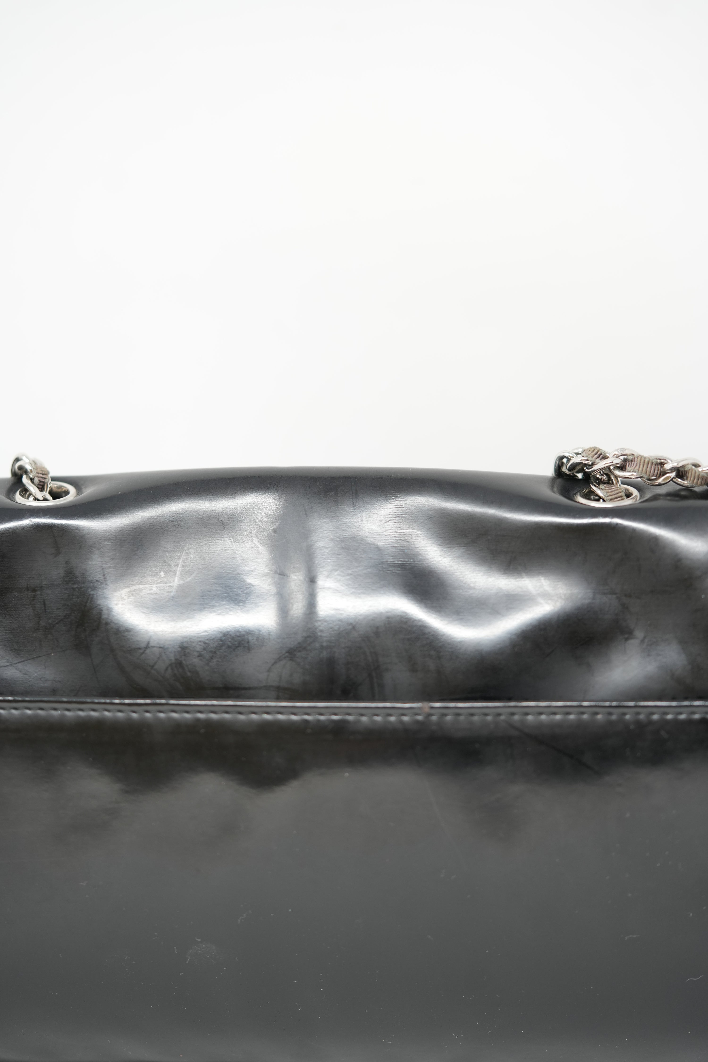Pre-owned Chanel Vinyl Lipstick Flap Bag