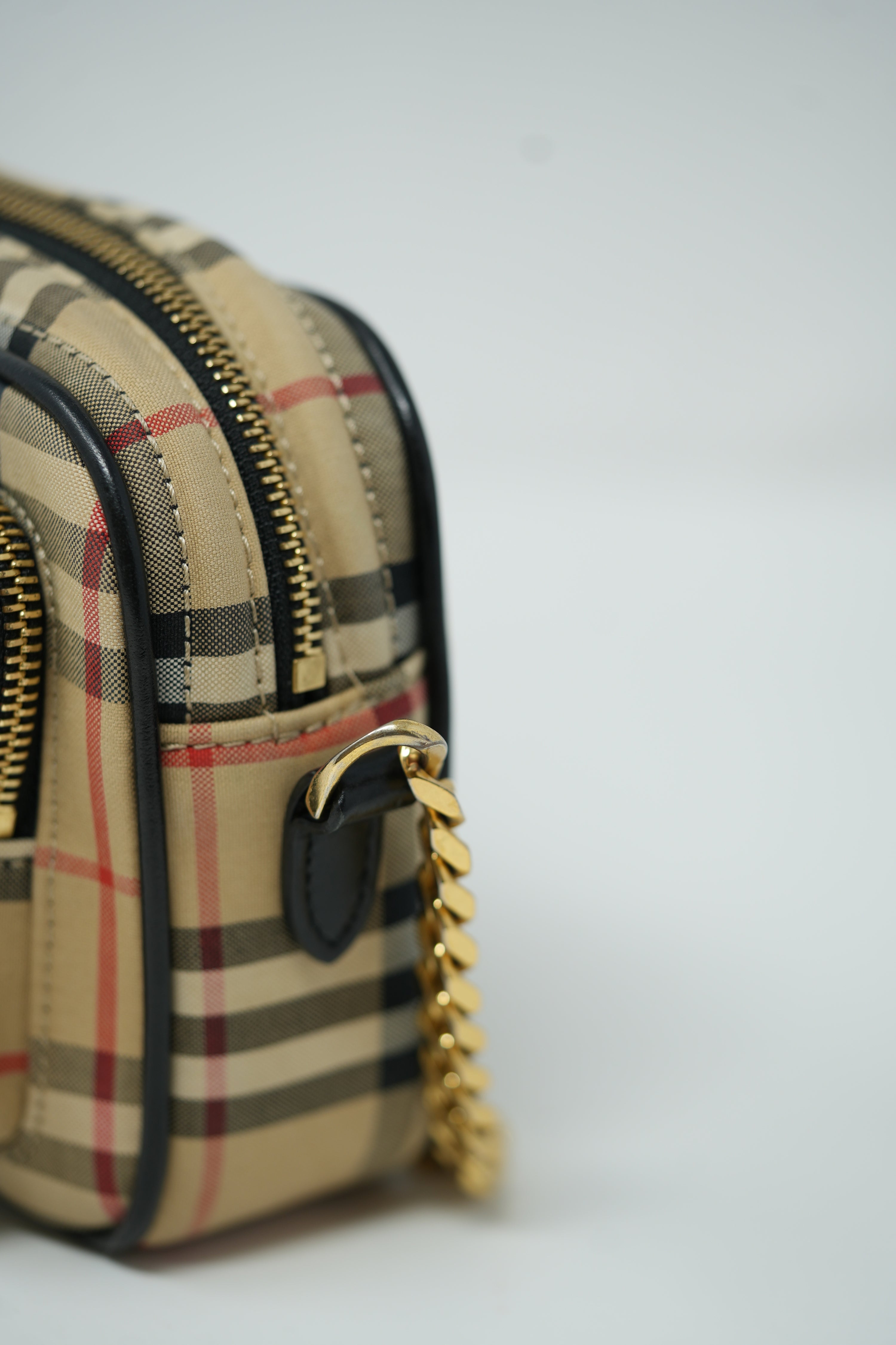Burberry Paddy Check Crossbody Bag