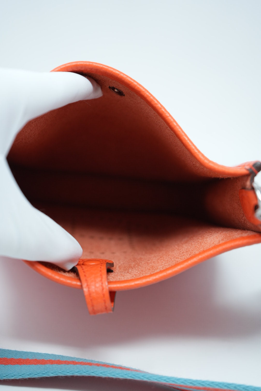 Hermes Evelyne Mini Orange