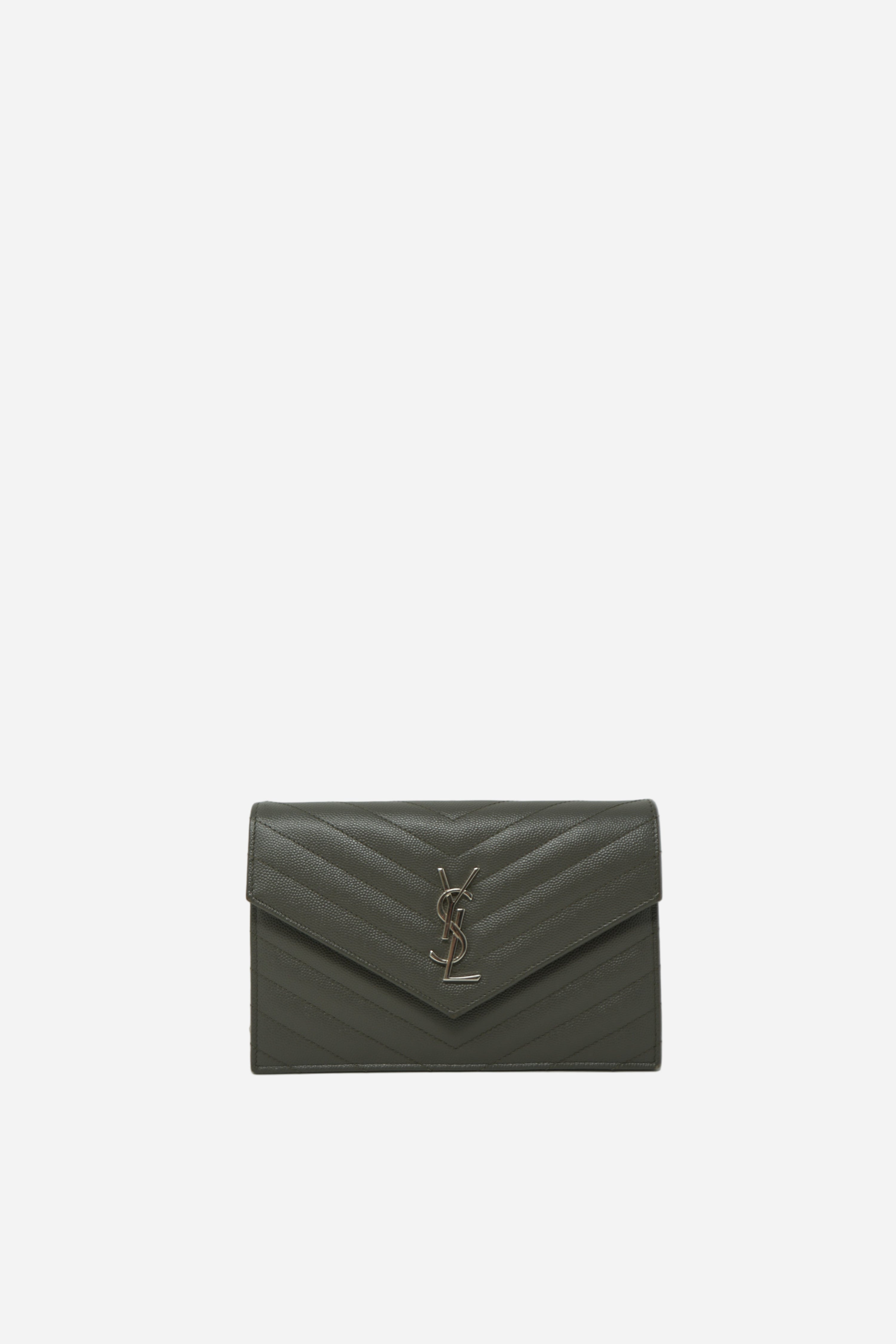 Saint Laurent Cassandre Chain Wallet