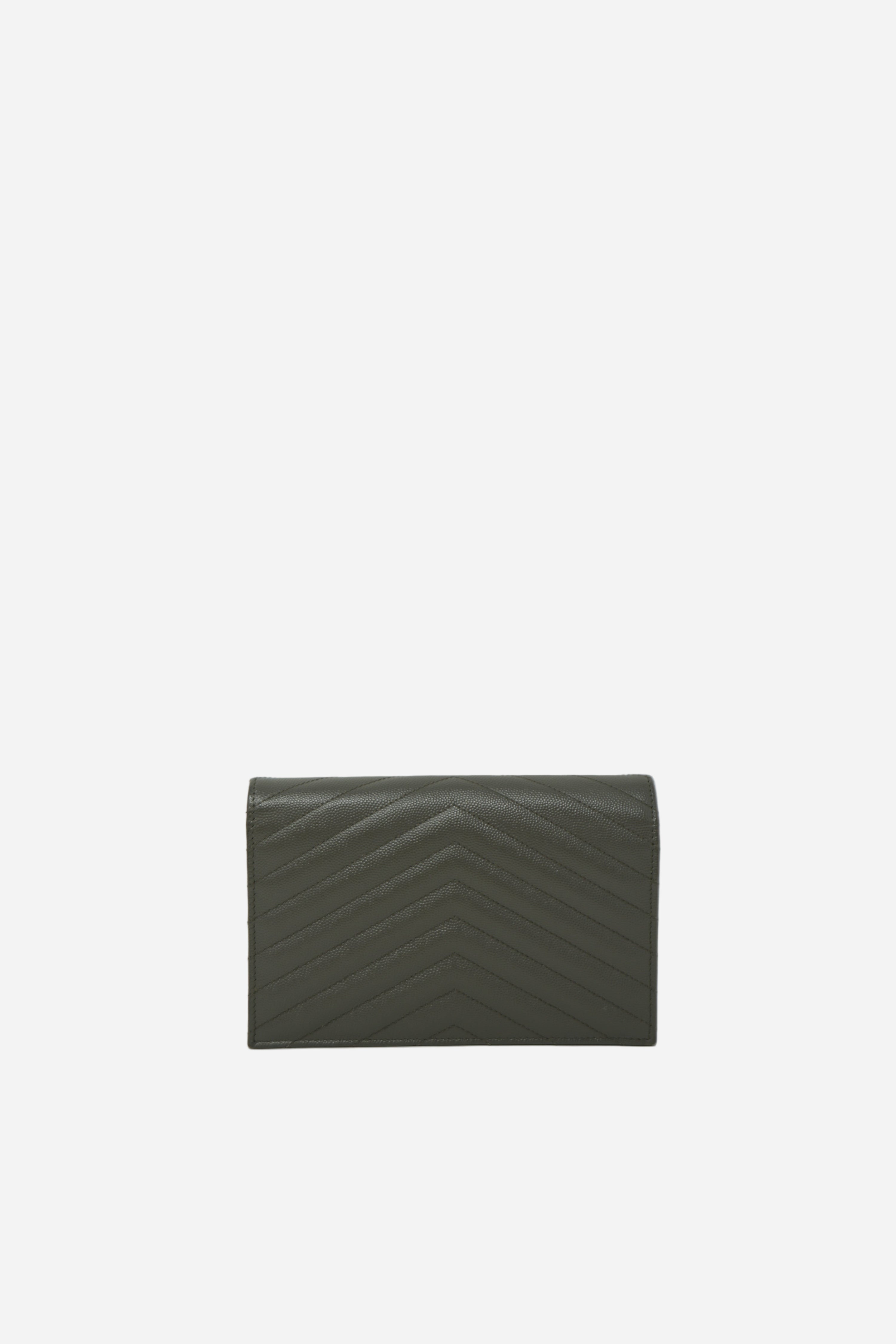 Saint Laurent Cassandre Chain Wallet
