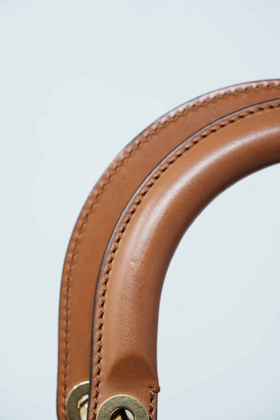 Dior 2017 Brown Calfskin Lady Dior Large Supple Bag