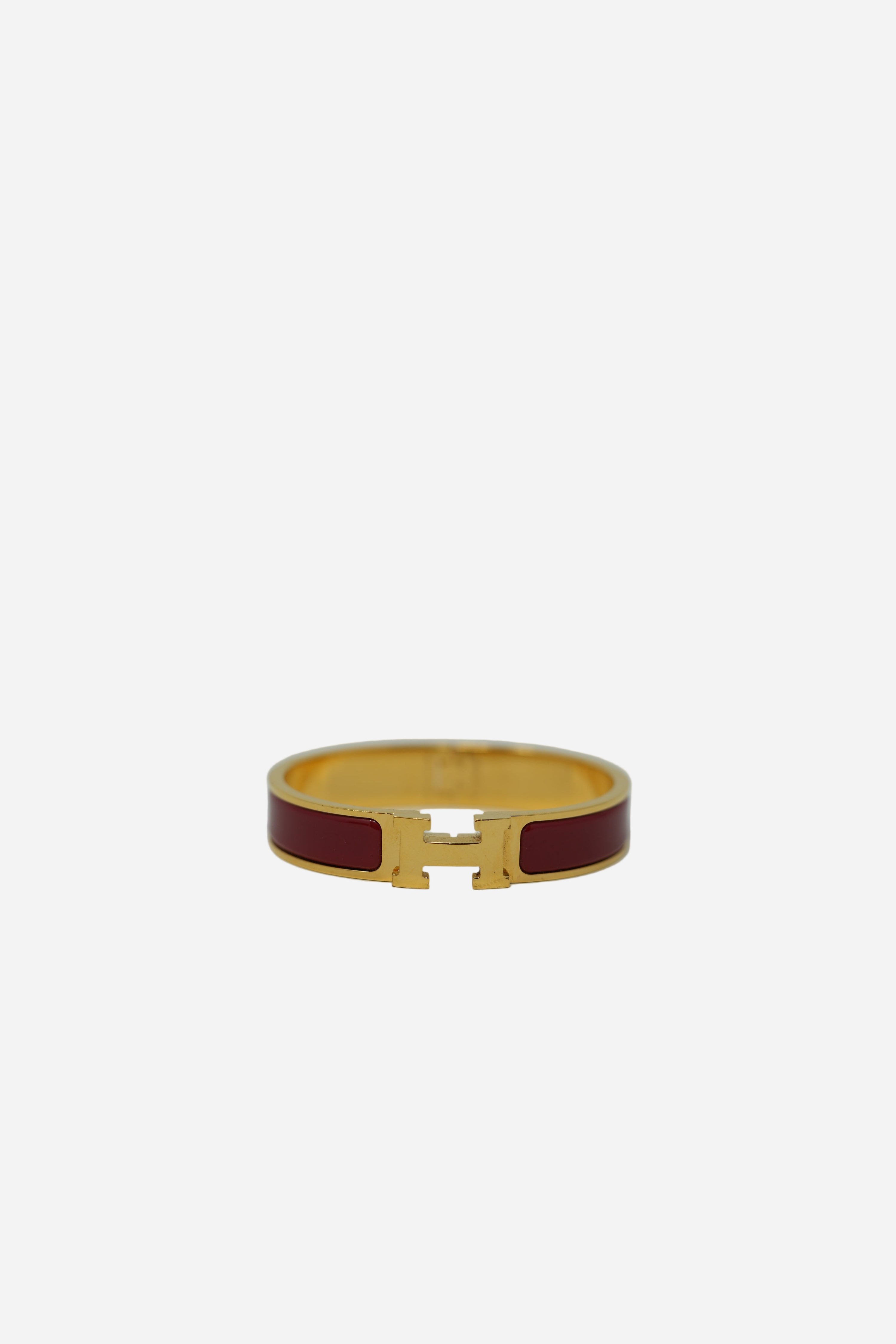 Hermes Clic H Bracelet Red