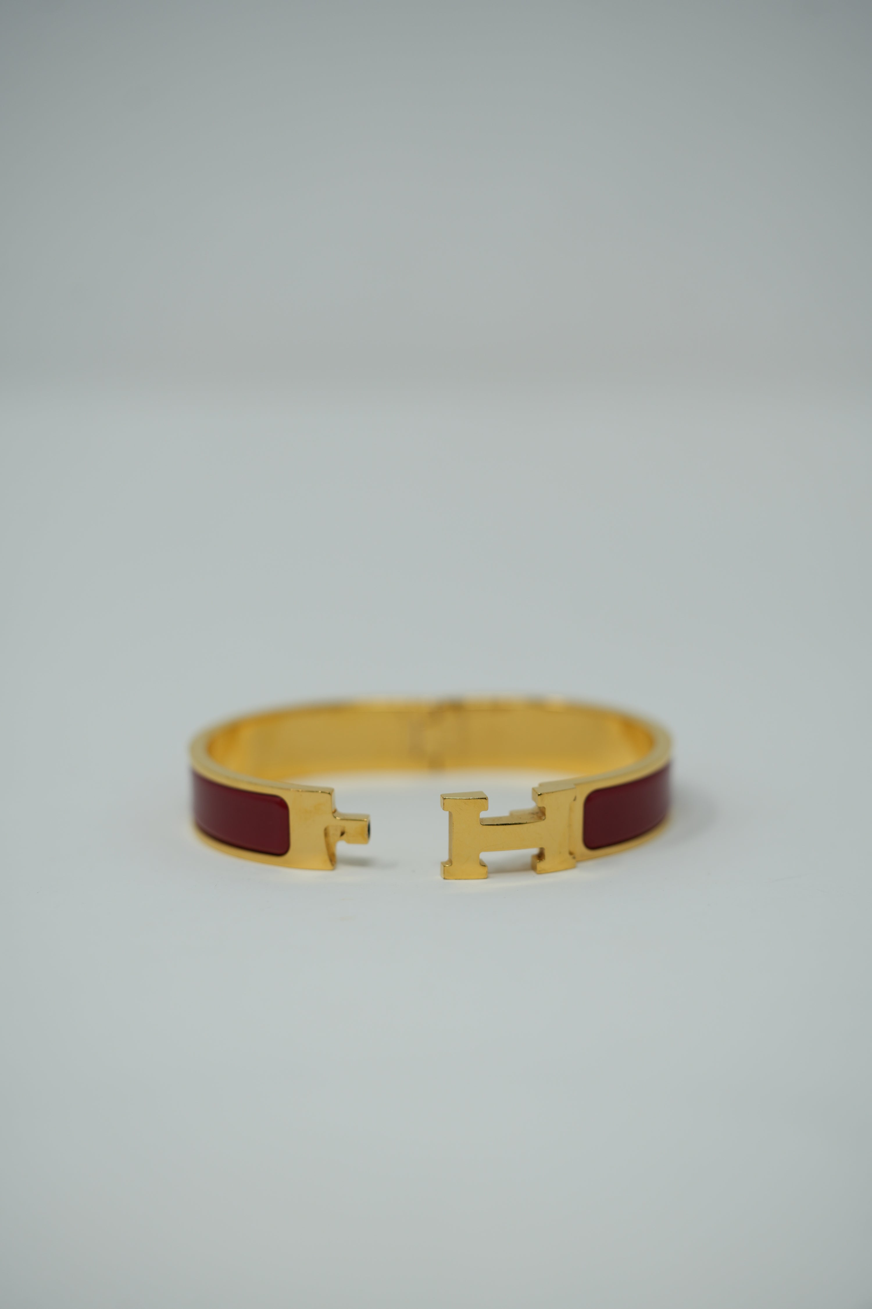 Hermes Clic H Bracelet Red