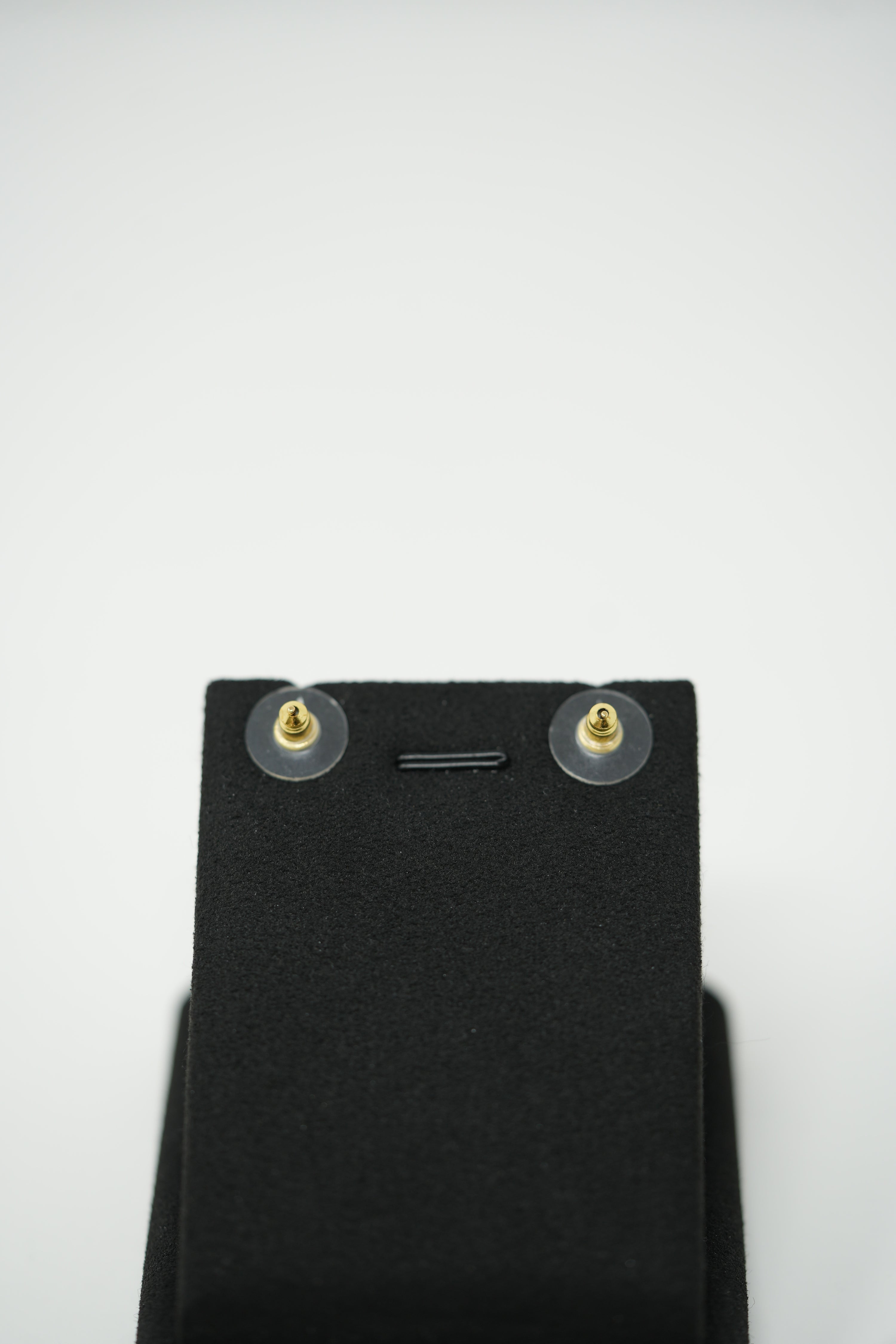 Pre-owned Chanel Crystal Pearl CC Star Earrings